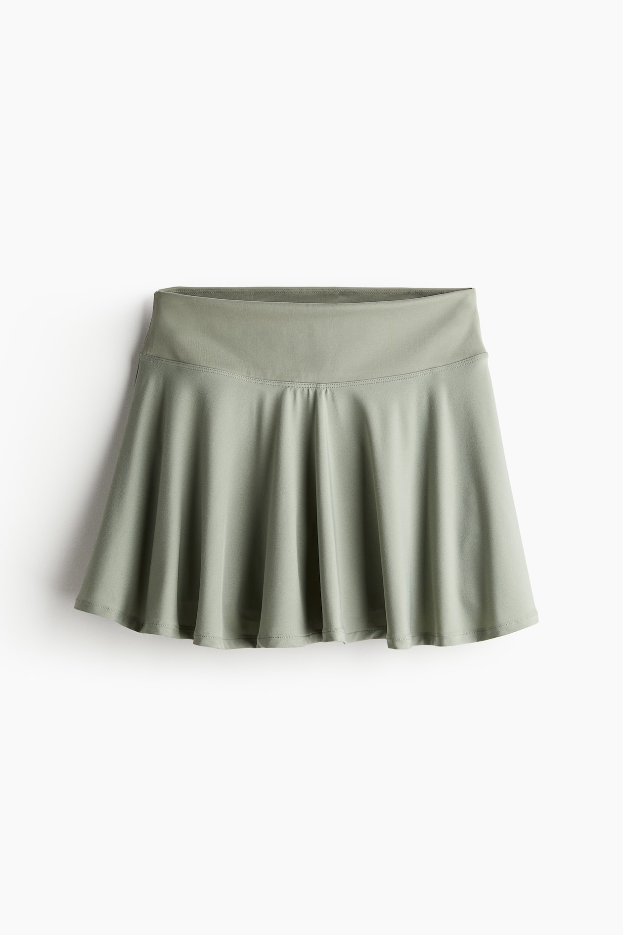 Khaki Tennis Skirt Petite GB Little Girls 2T-6X Denim Side Zip