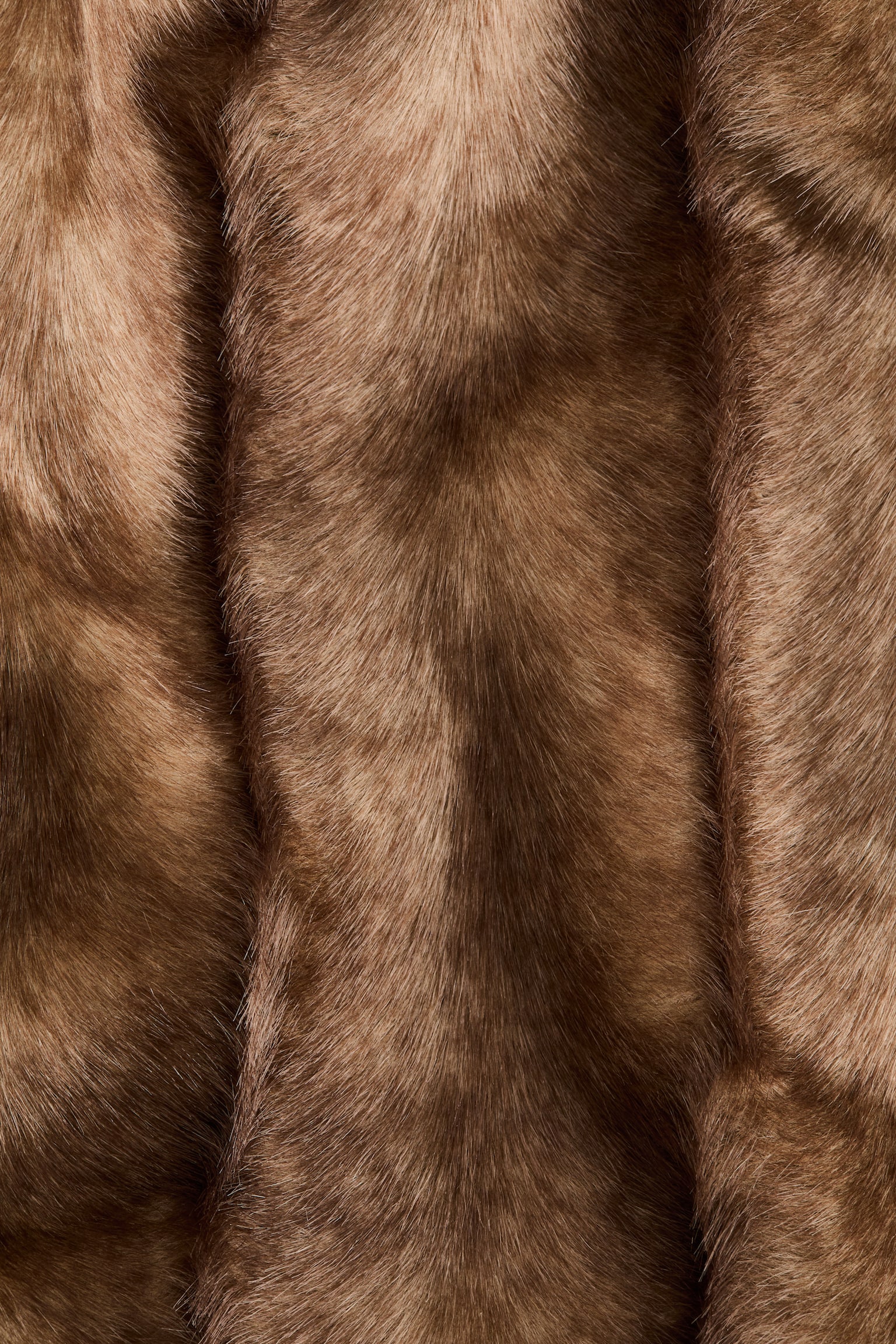 Jack met capuchon - Donkerbeige/Roomwit/luipaarddessin - 4