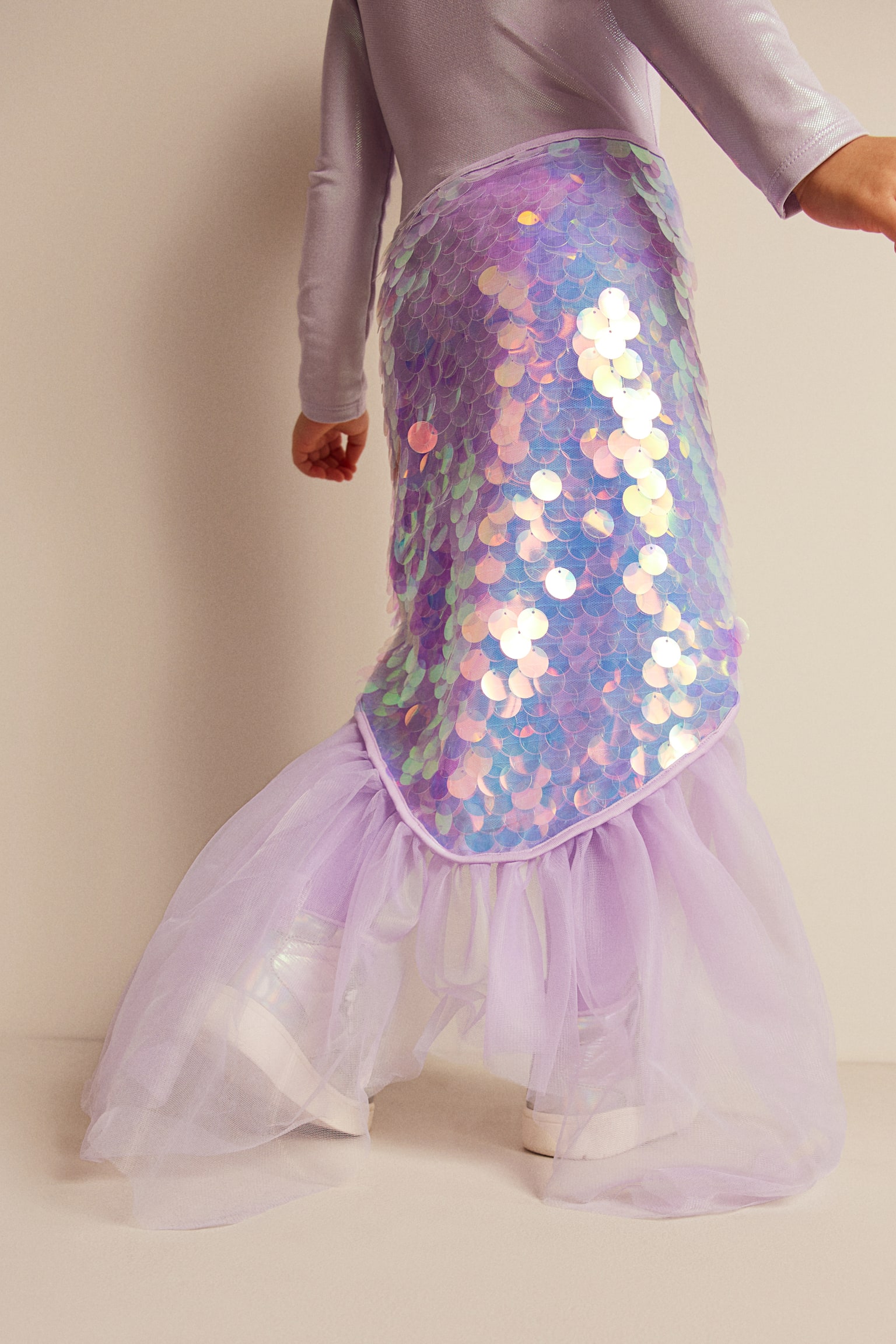 Fancy Dress Mermaid Skirt - Light purple - 5