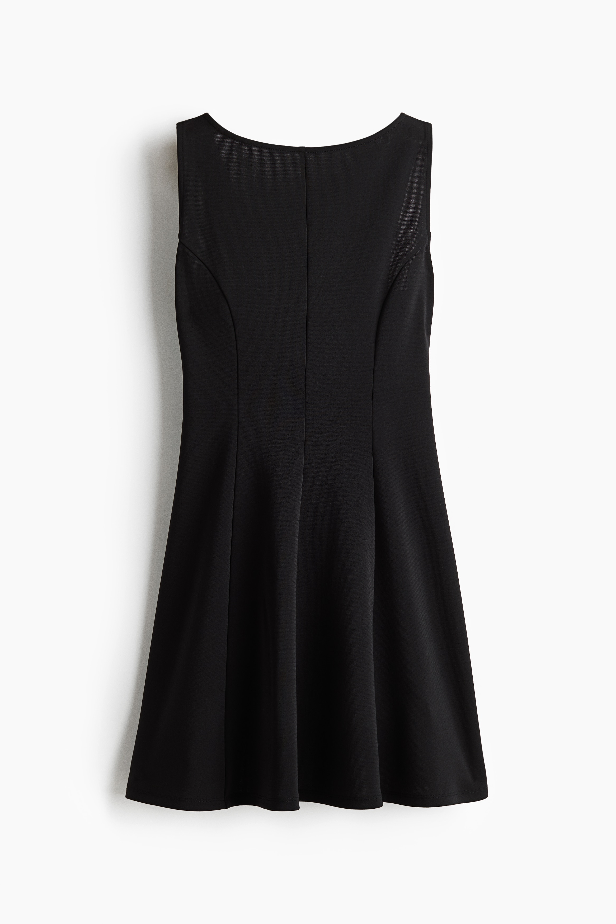 Tricot low-backjurk - Zwart