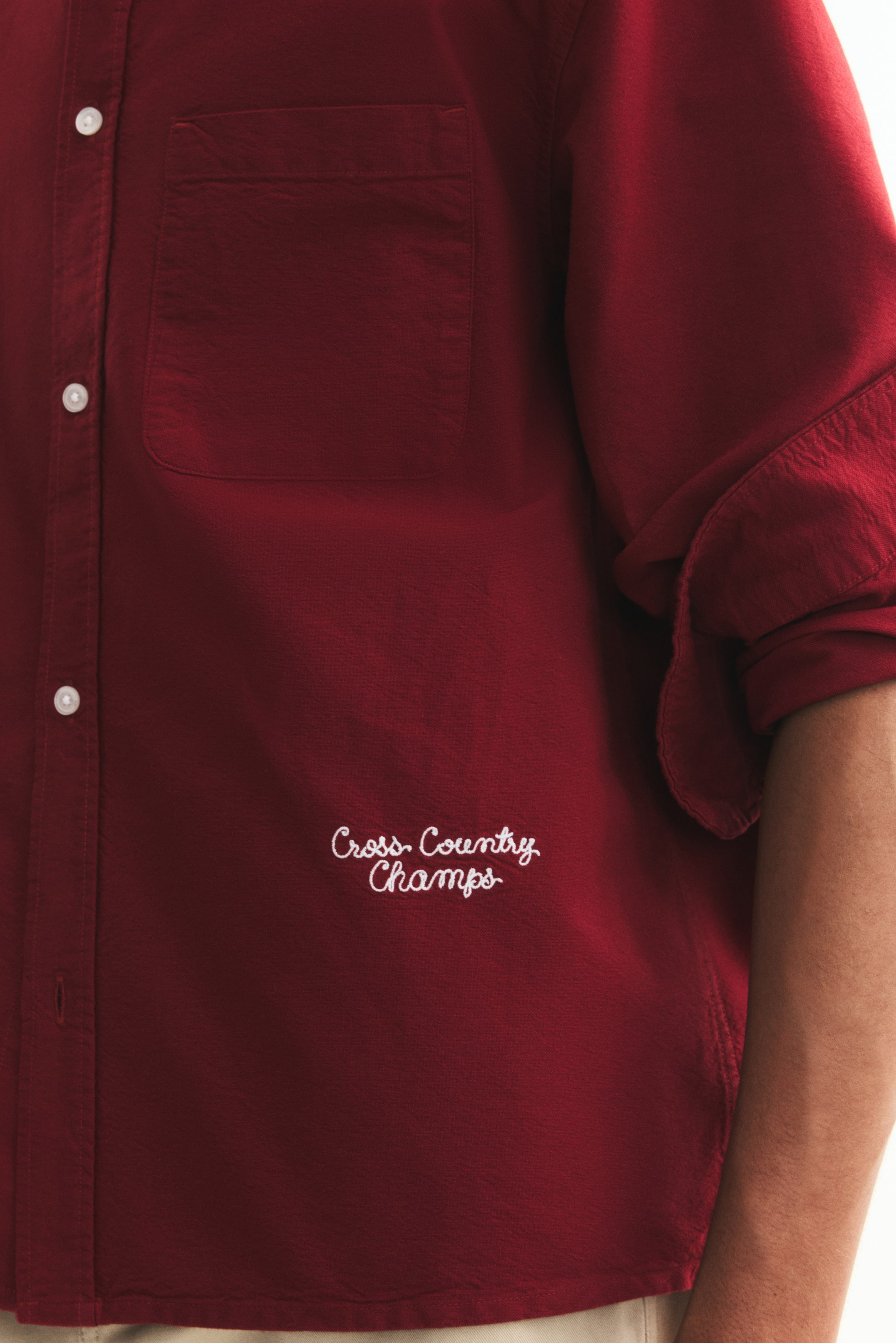 Chemise Oxford décontractée