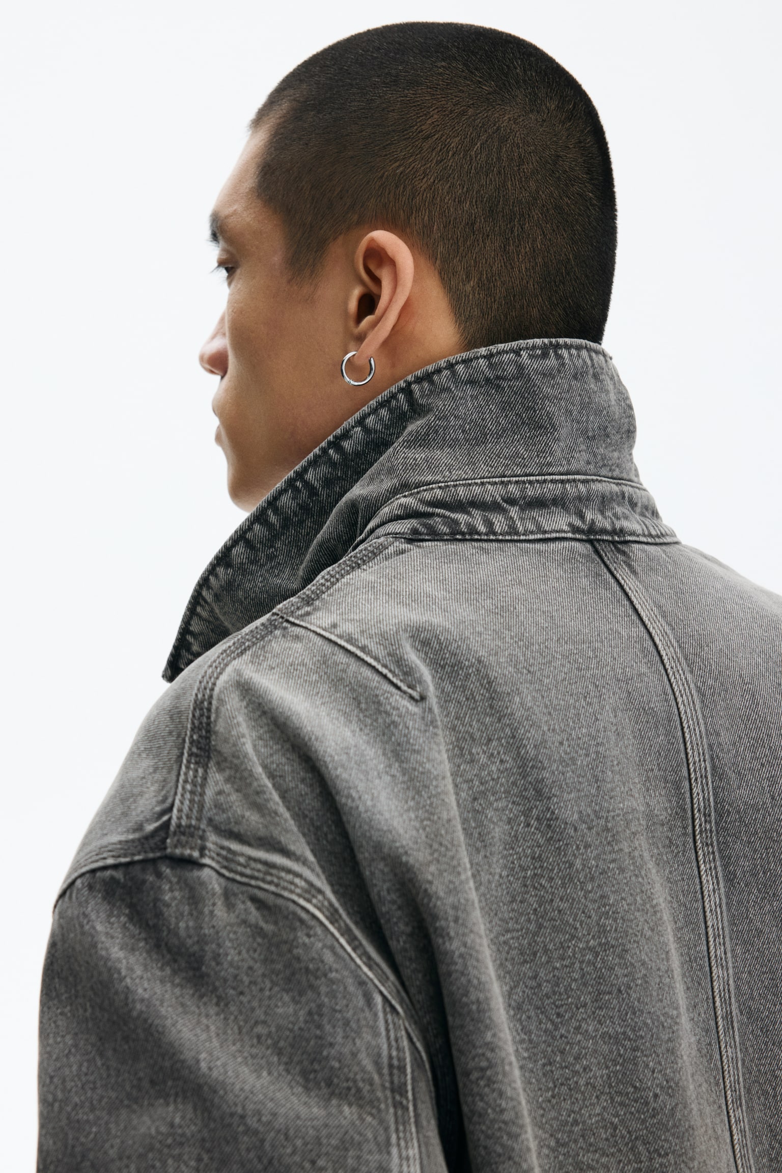 Denim jacket - Grey - 3