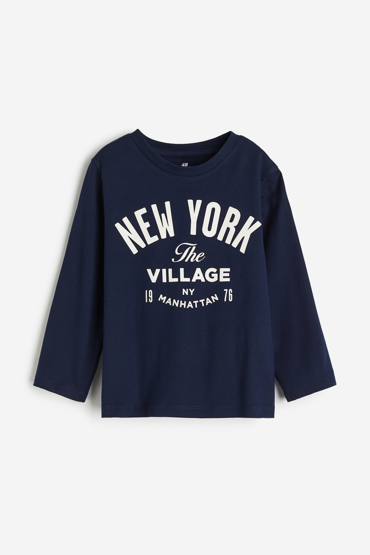 T-shirt z długim rękawem - Ciemnoniebieski/New York/Granatowy/Los Angeles - 1