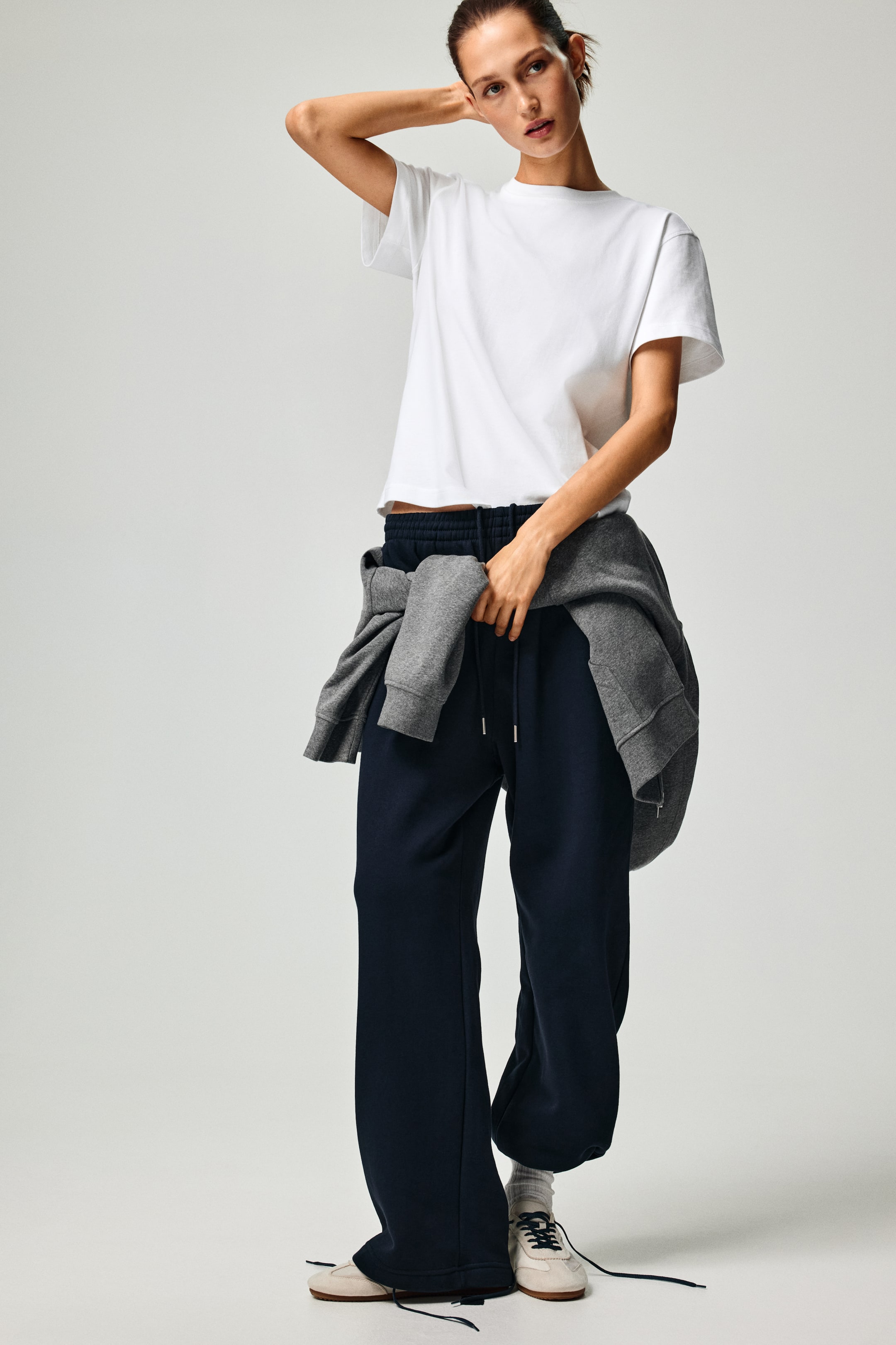 View larger image: Sweatpants - Navy blue - Ladies | H&M 1