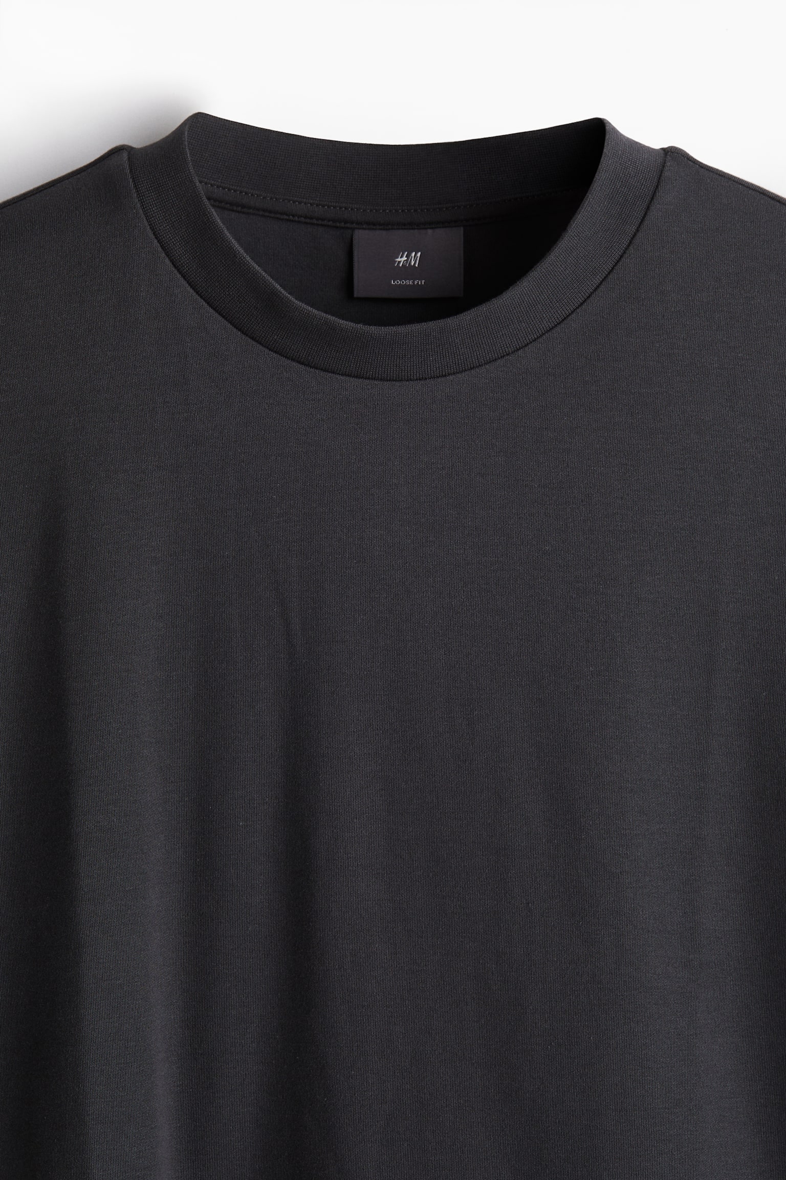 Loose Fit T-shirt - Dark grey/White/Black/Cream/Dark sage green - 6