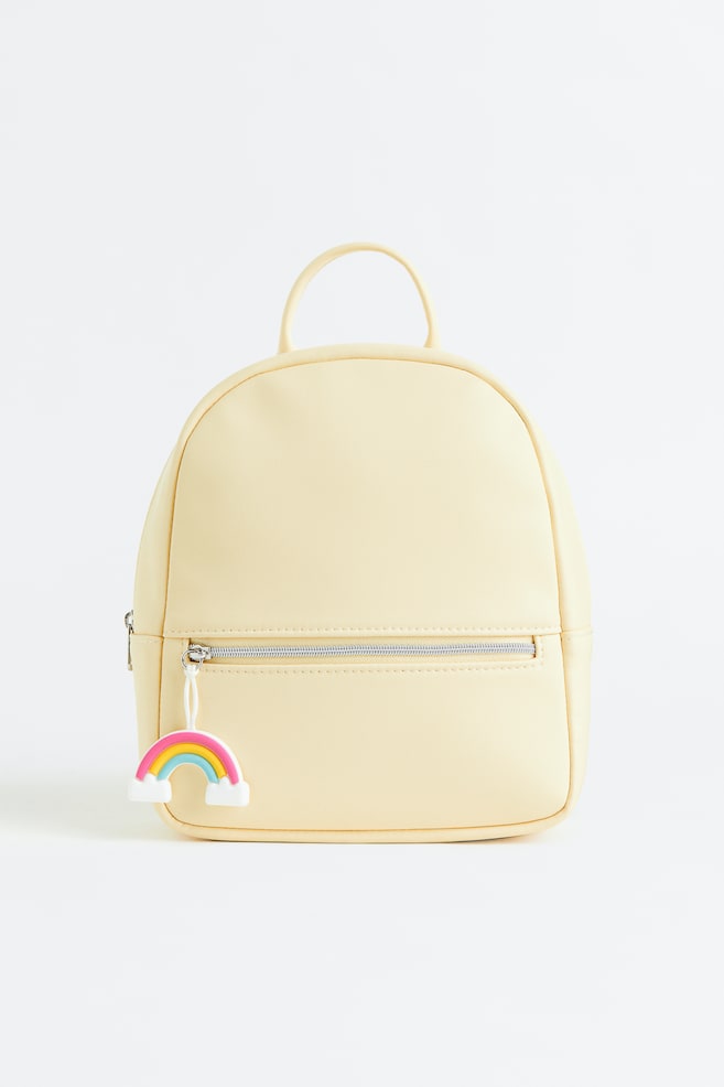 Small backpack - Light yellow/Rainbow