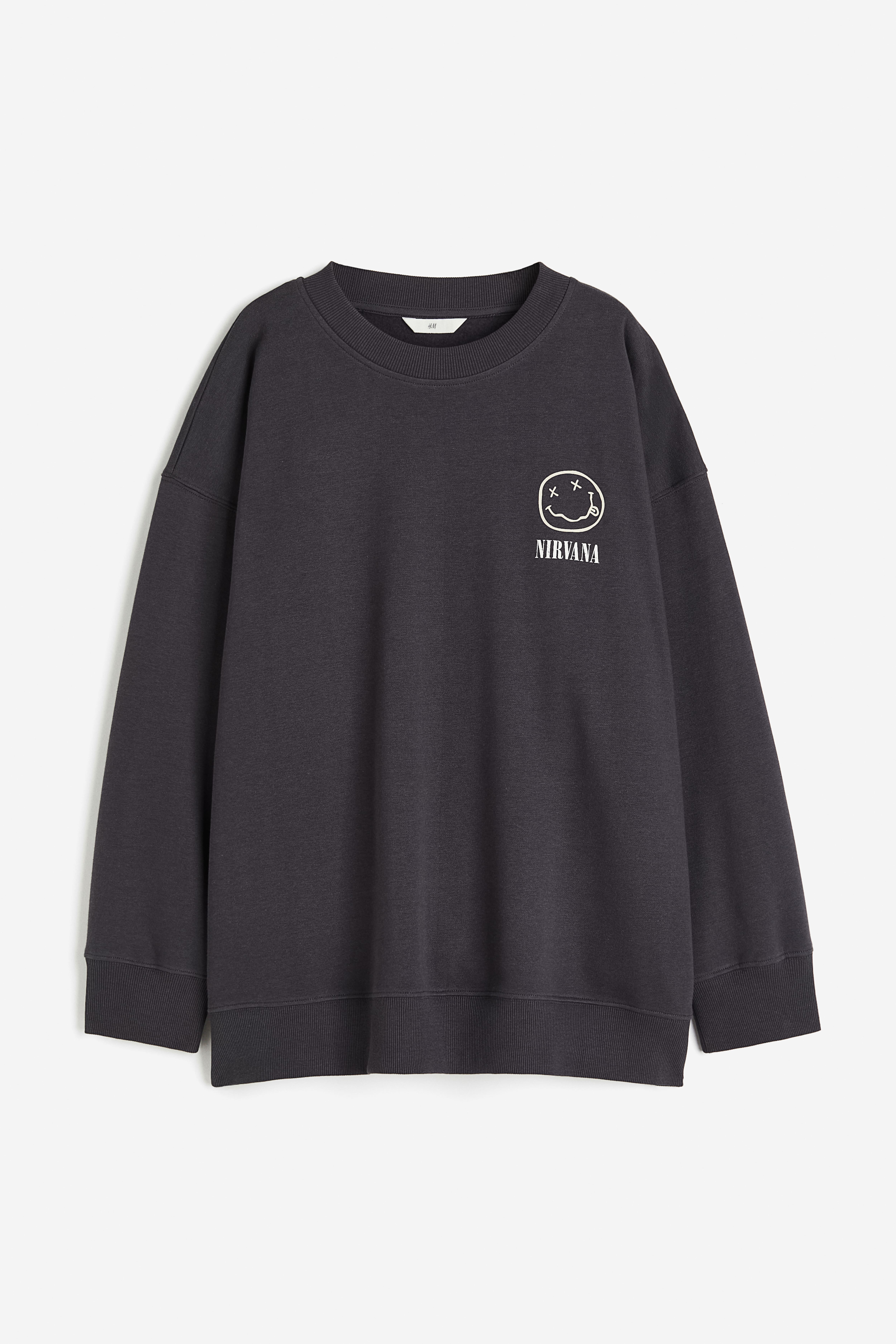 H&M nirvana sweatshirt good