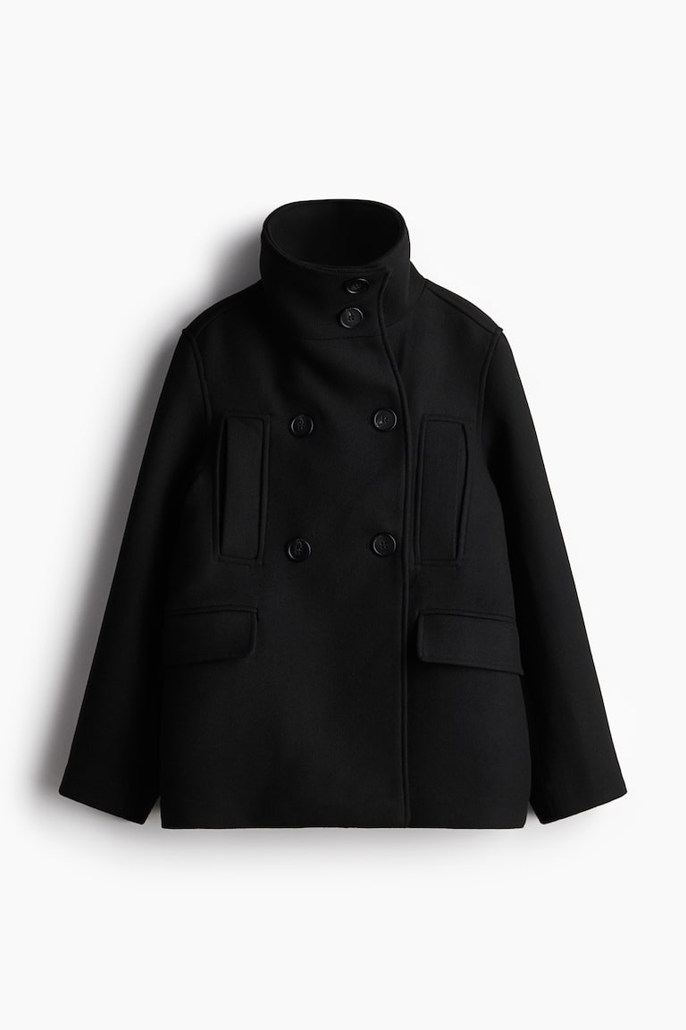 High-collar jacket