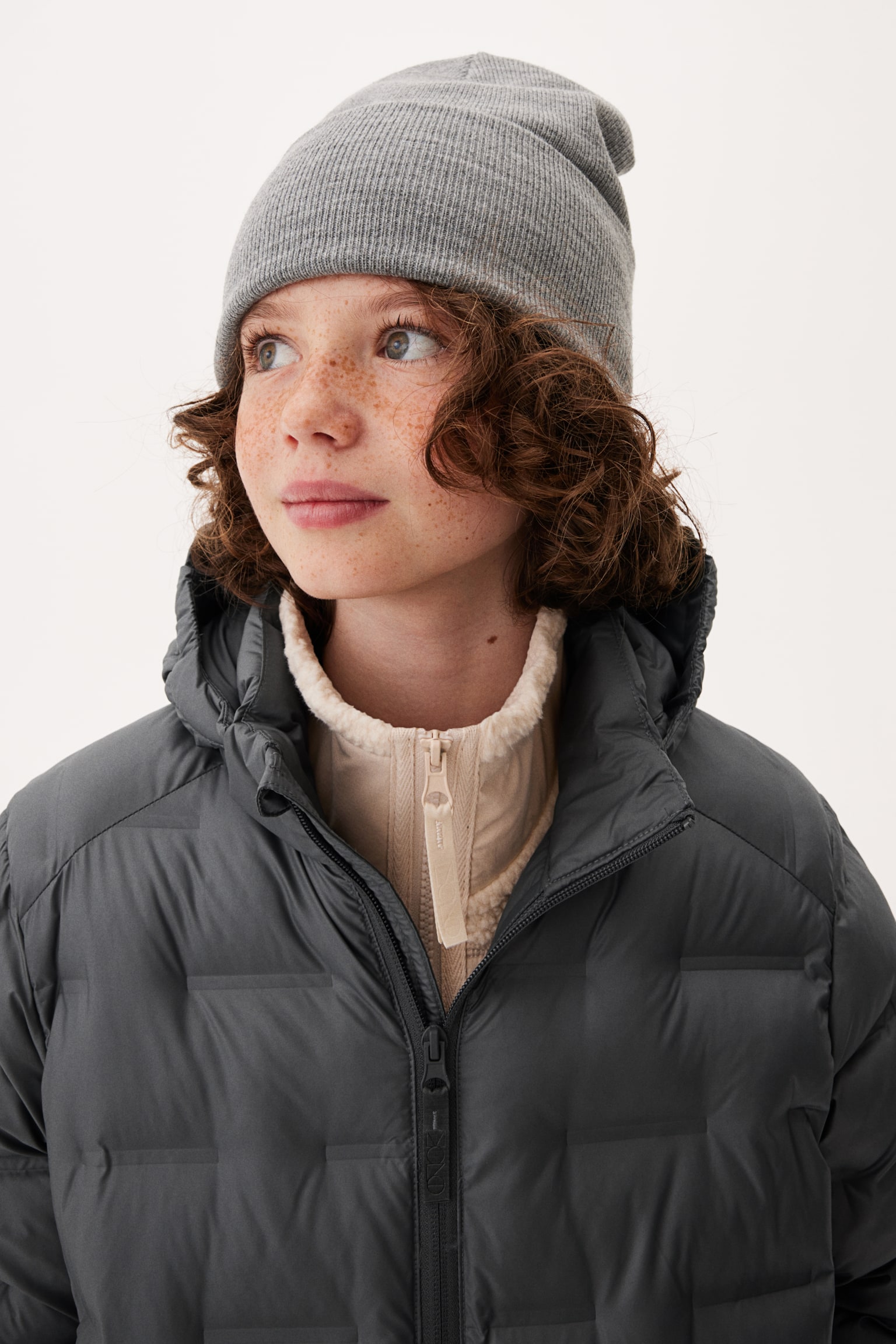 Insulated jacket in ThermoMove™ - Dark grey/Black - 4