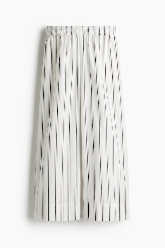 Женские брюки H&M Ankle-Length Cotton Pants