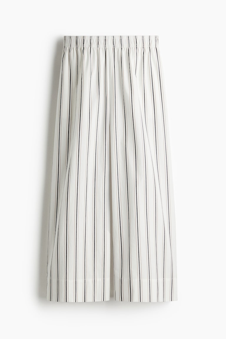 Pamučne pantalone do gležnjeva