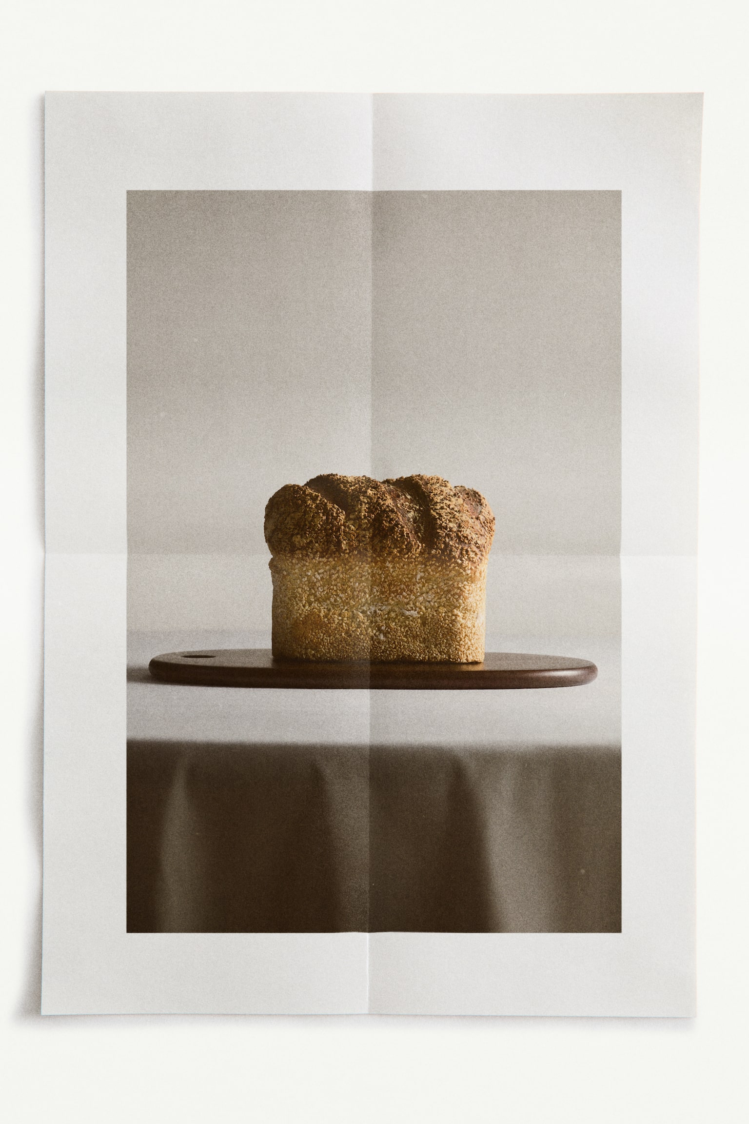 Tábua de servir grande em madeira - Castanho escuro - 2