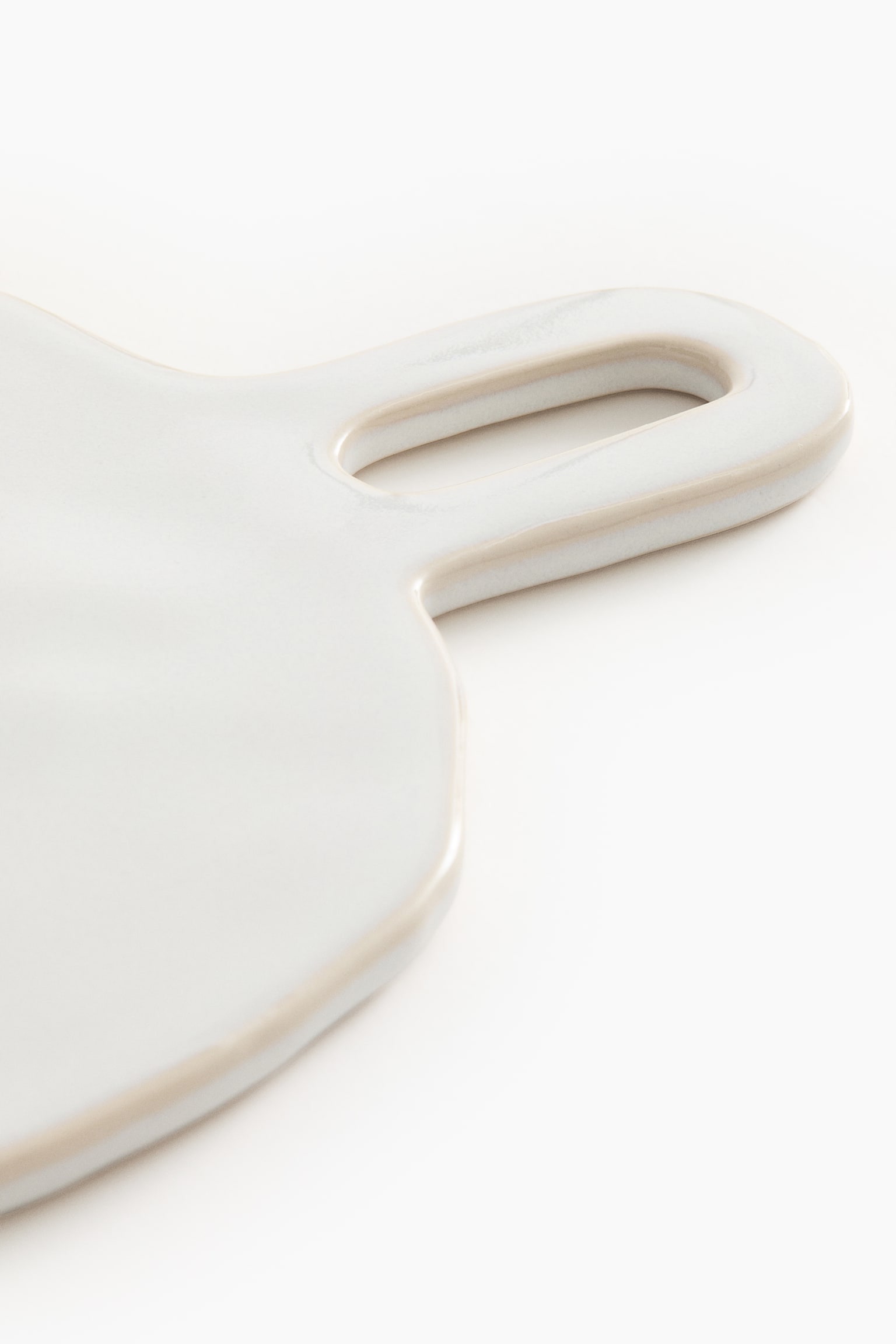 Kameninová servírovacia doska - Biela - 2