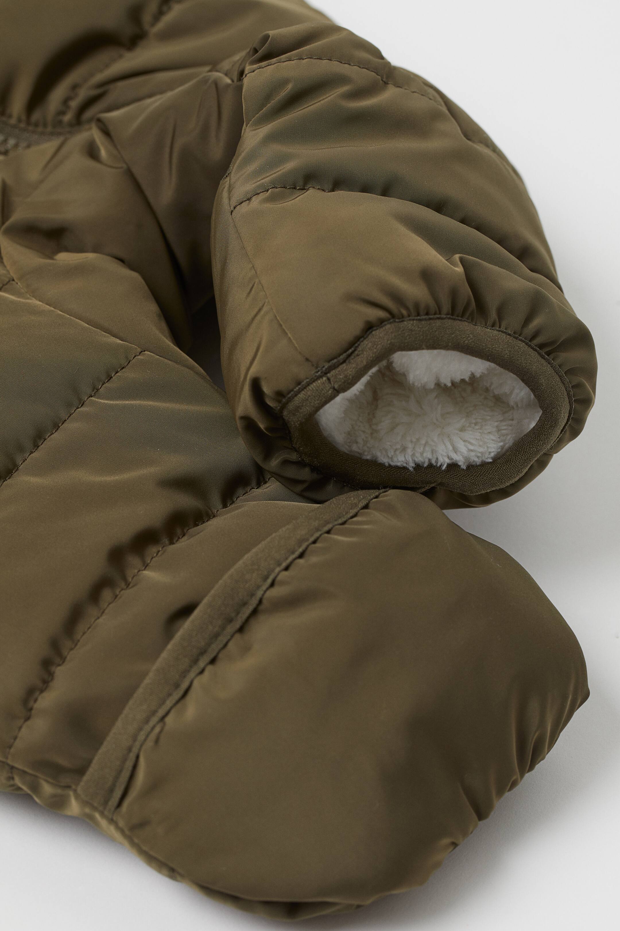 이미지 확대 보기: 파일 라인트 스노수트 - 다크 카키 그린 - Kids | H&M KR 3