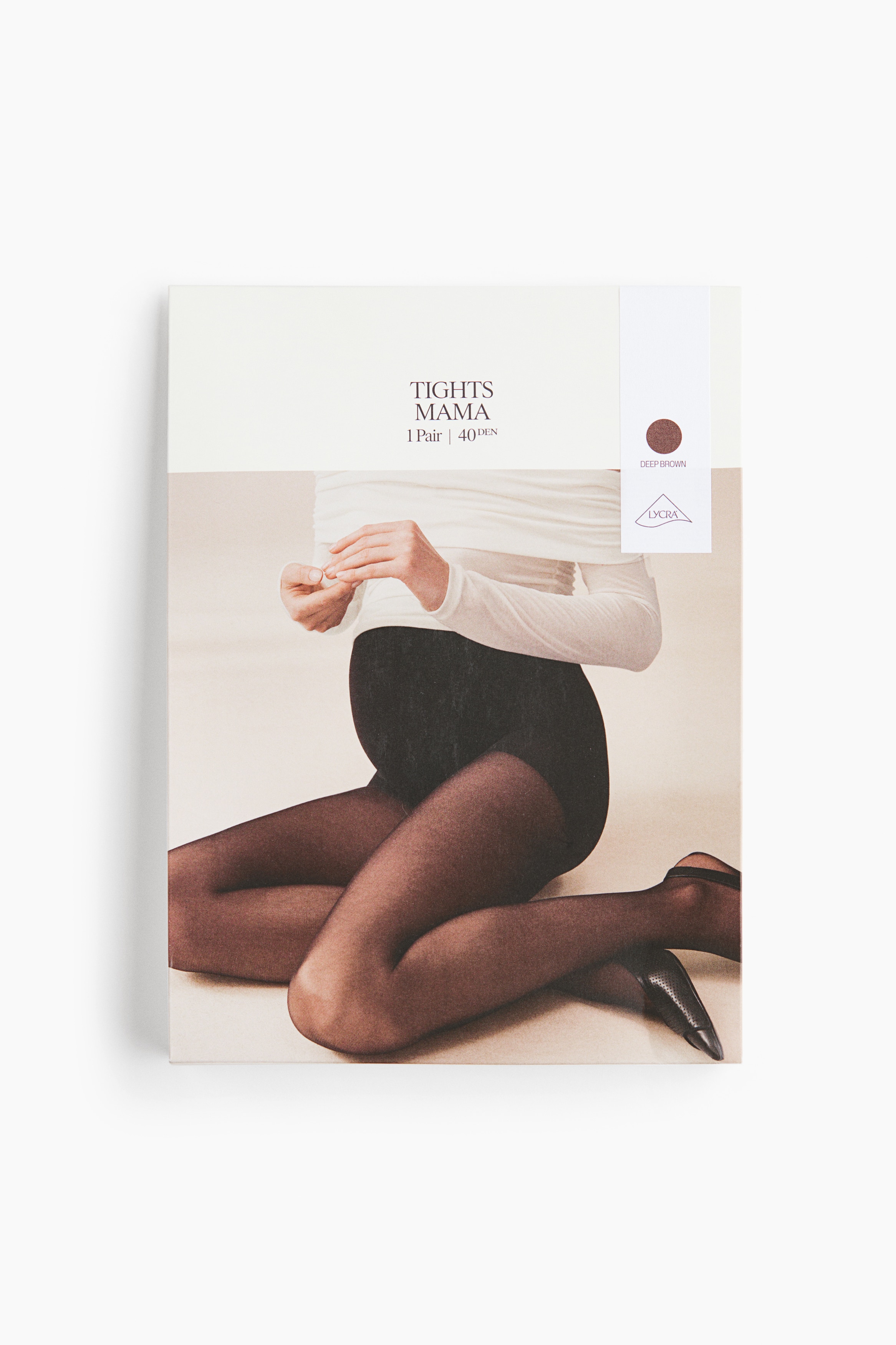 MAMA Tights 40 denier with Lycra®Model