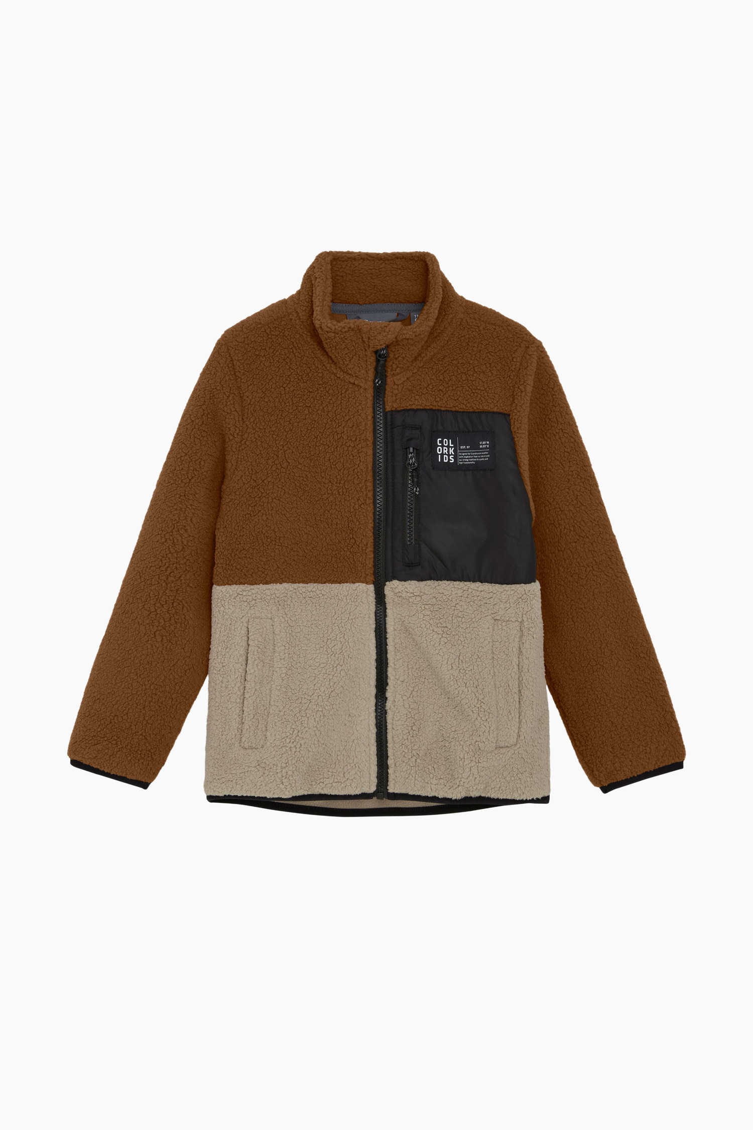 H & M - Fleece Jacket - Braun - Kinder