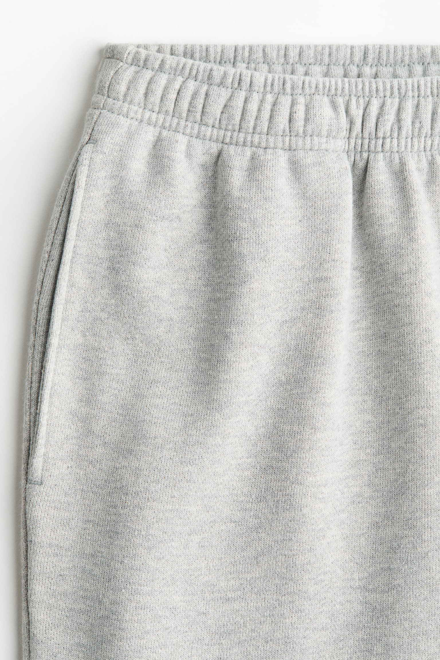 Cotton joggers - Light grey marl - 6