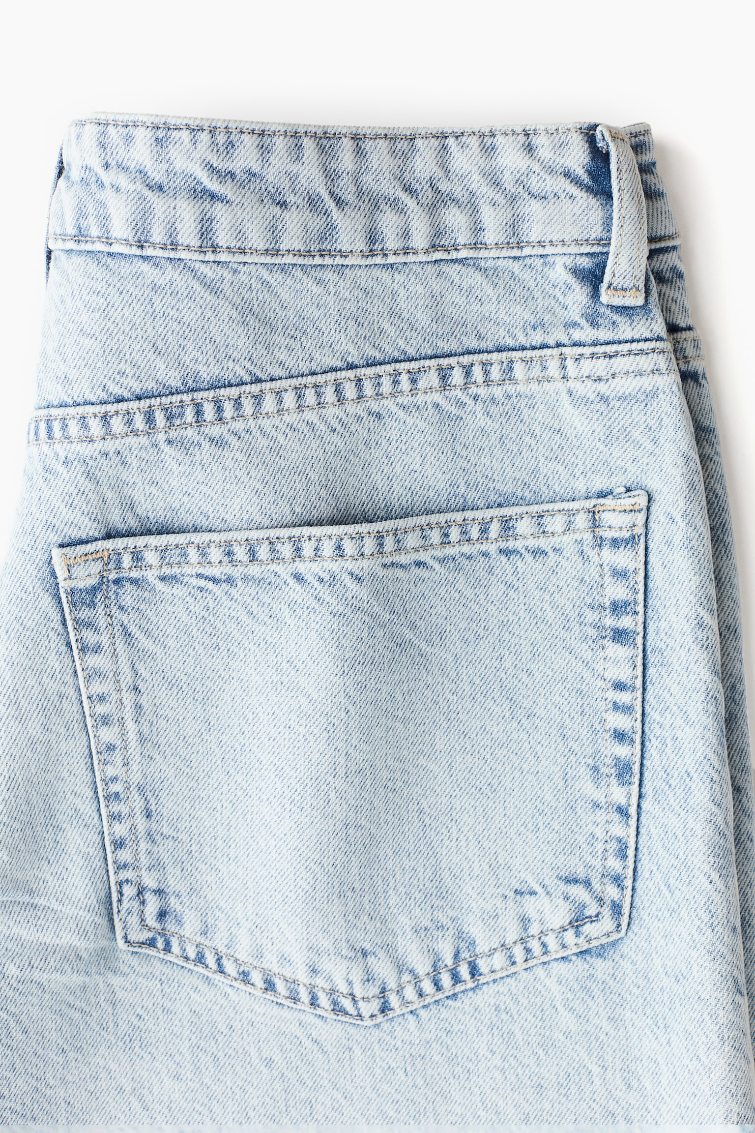 Baggy Wide Low Jeans - Light denim blue/Light denim blue - 8