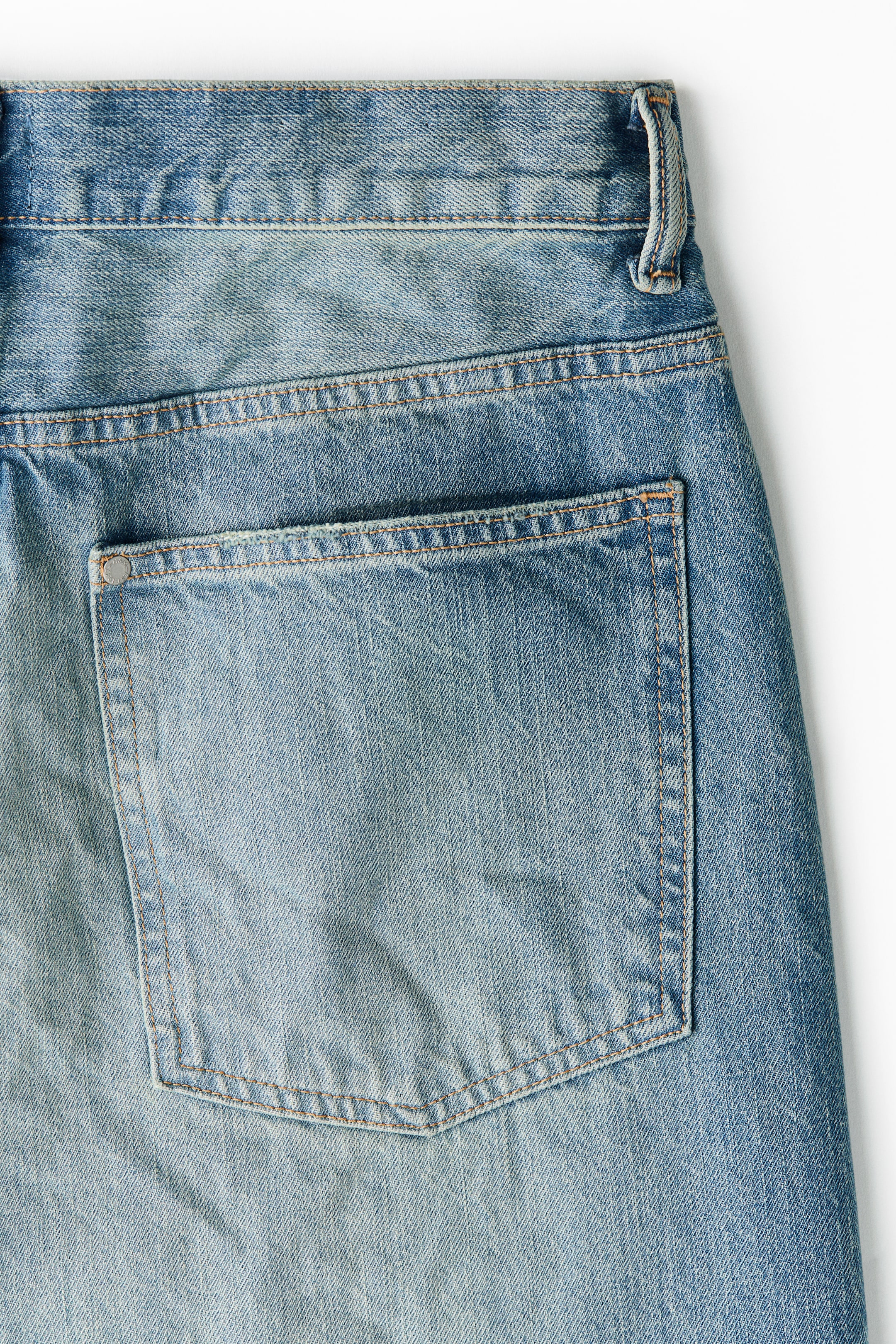 Short ample en denim