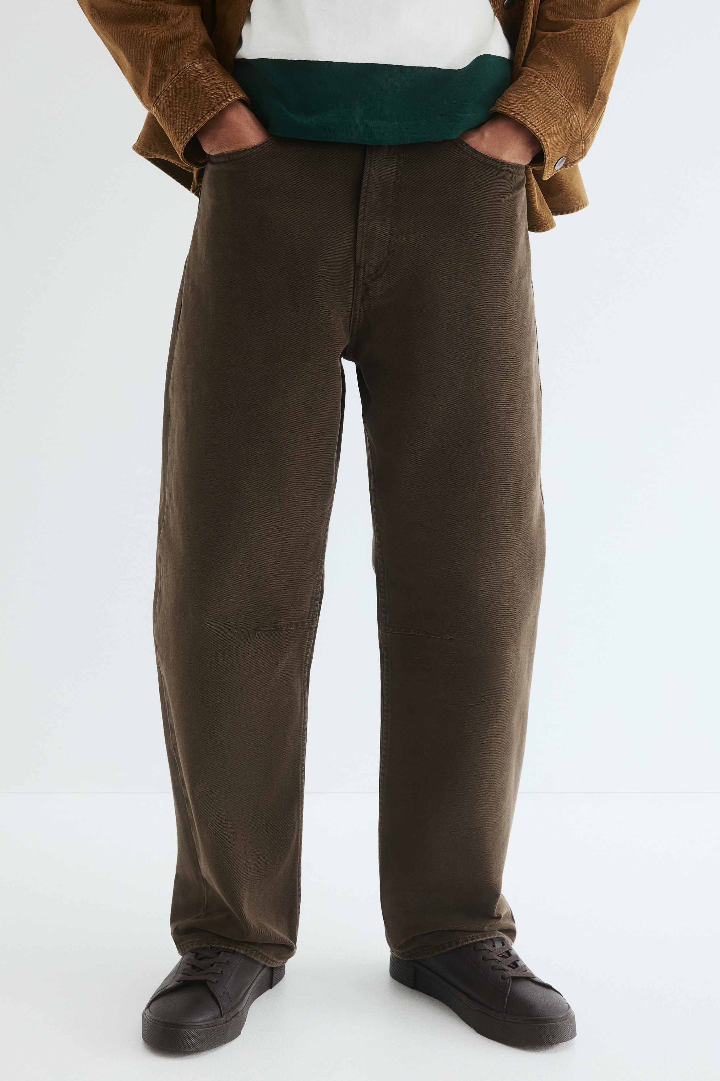 Relaxed Fit Cotton trousers