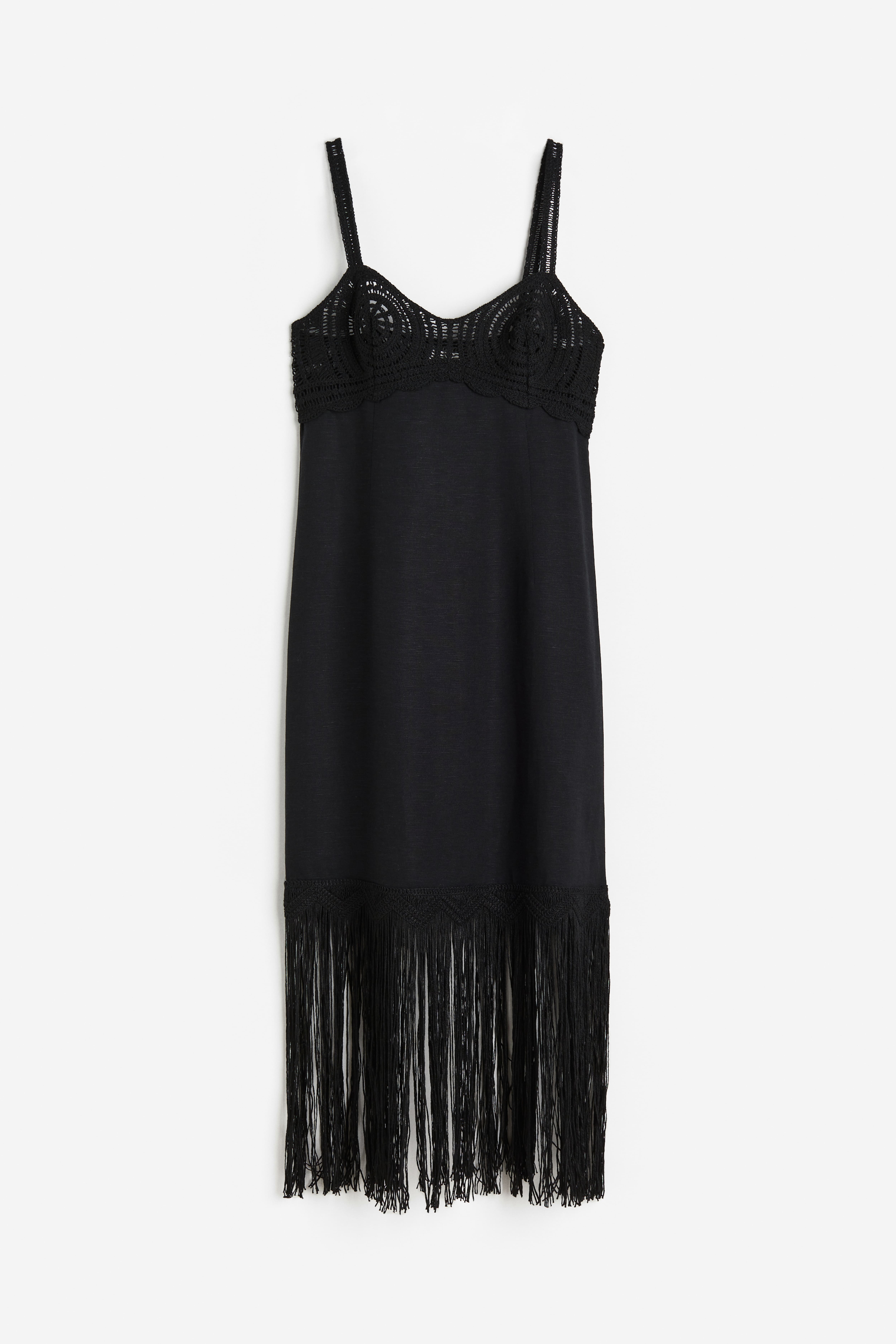 H&m tassel dress best sale