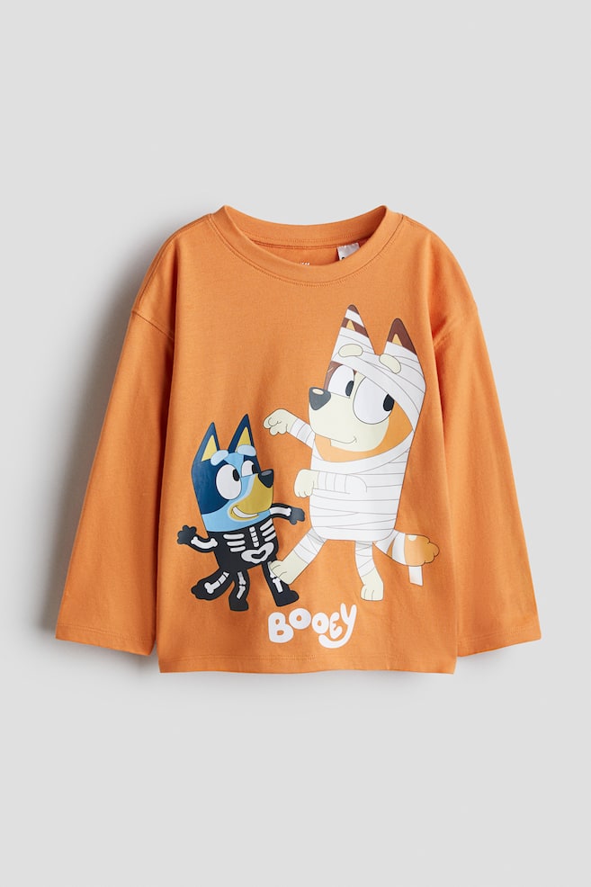 T-shirt a maniche lunghe - Arancione/Bluey/Nero/Snoopy/Azzurro/PAW Patrol - 1