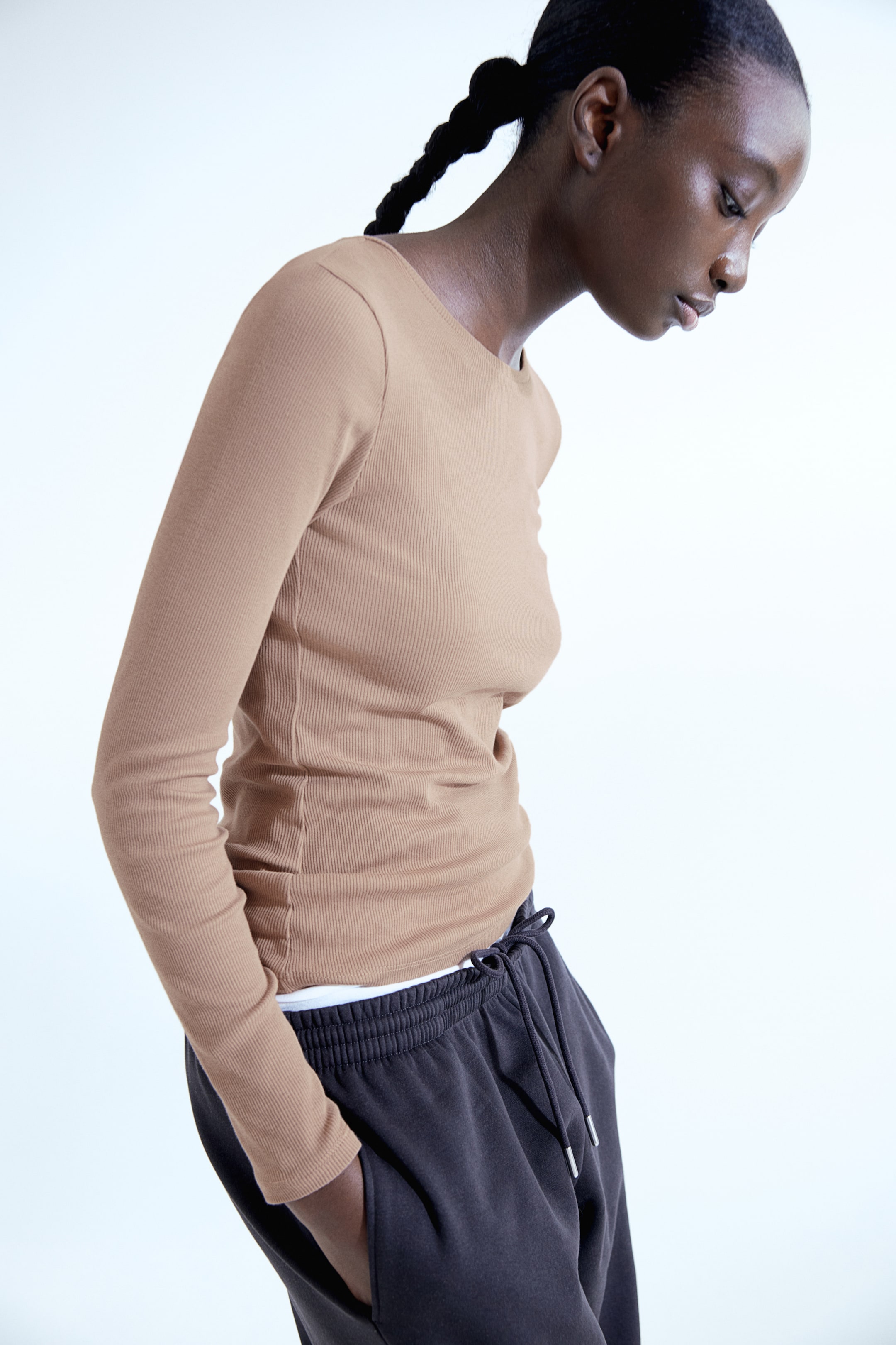 Ribbed Cotton Top