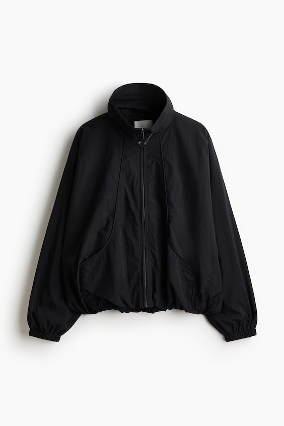 Женские куртки H&M Oversized Nylon Jacket