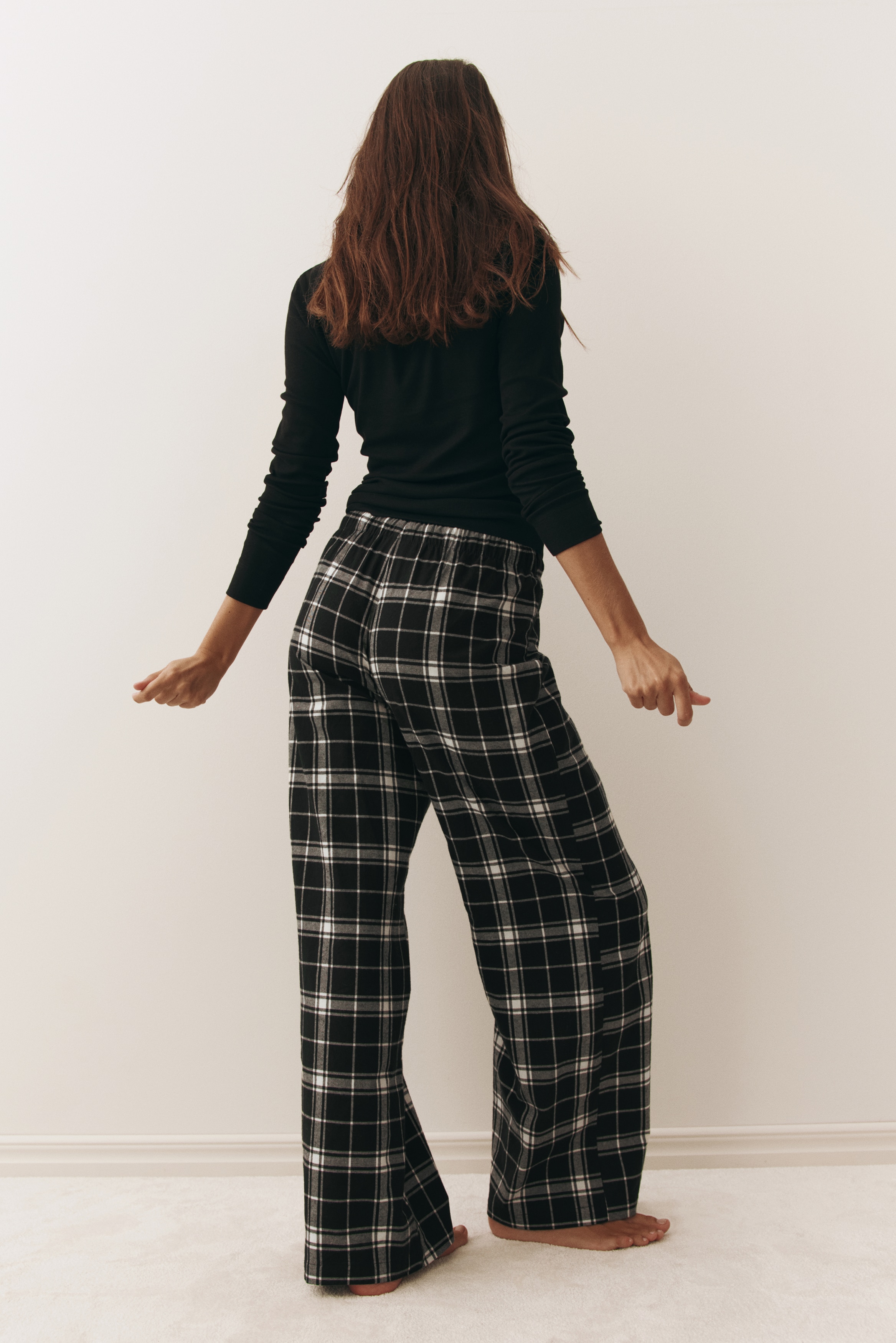 Flannel pyjama bottoms