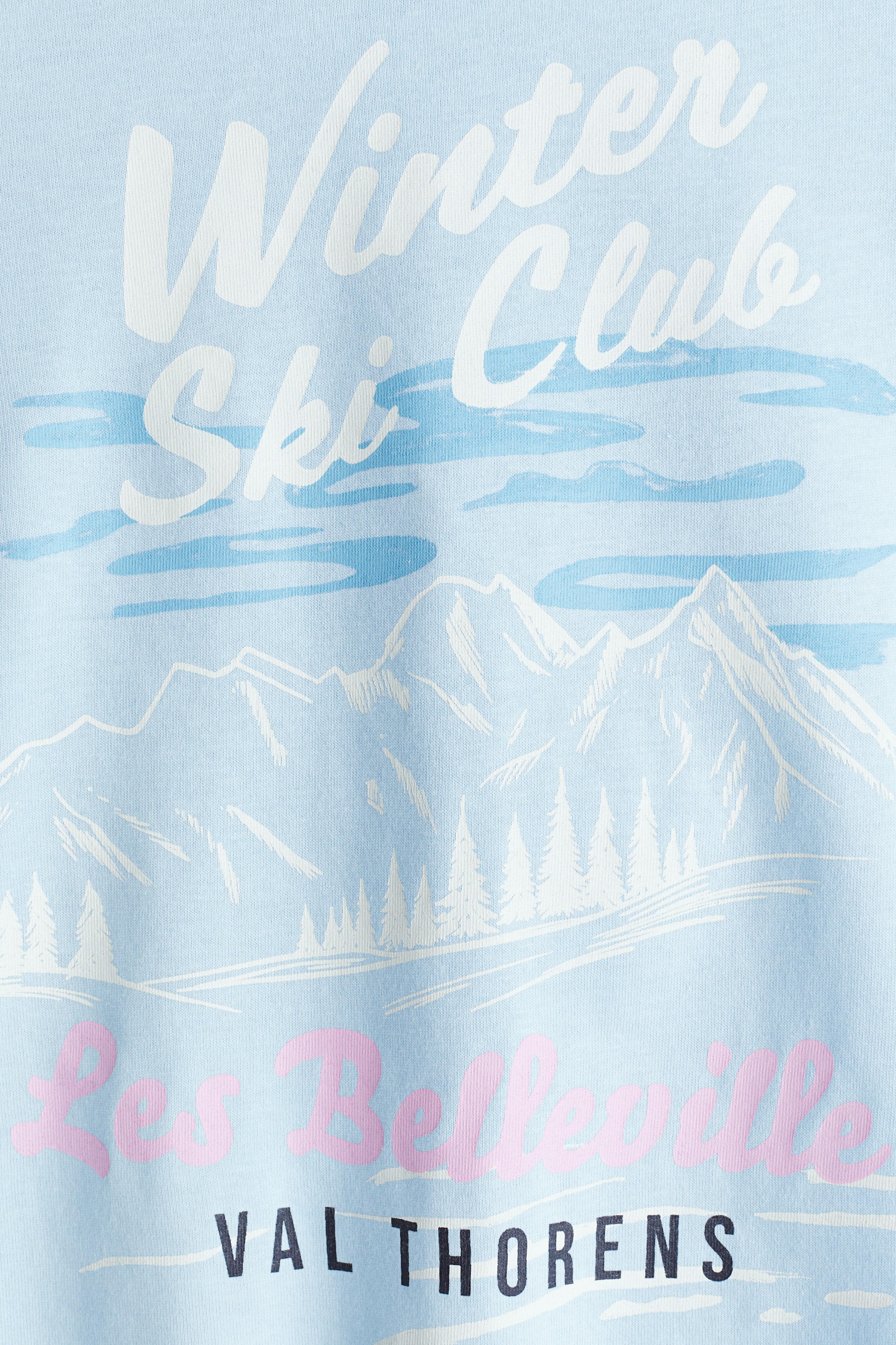 View larger image: Loose-fit top - Light blue/Ski Club - Kids | H&M IN 2