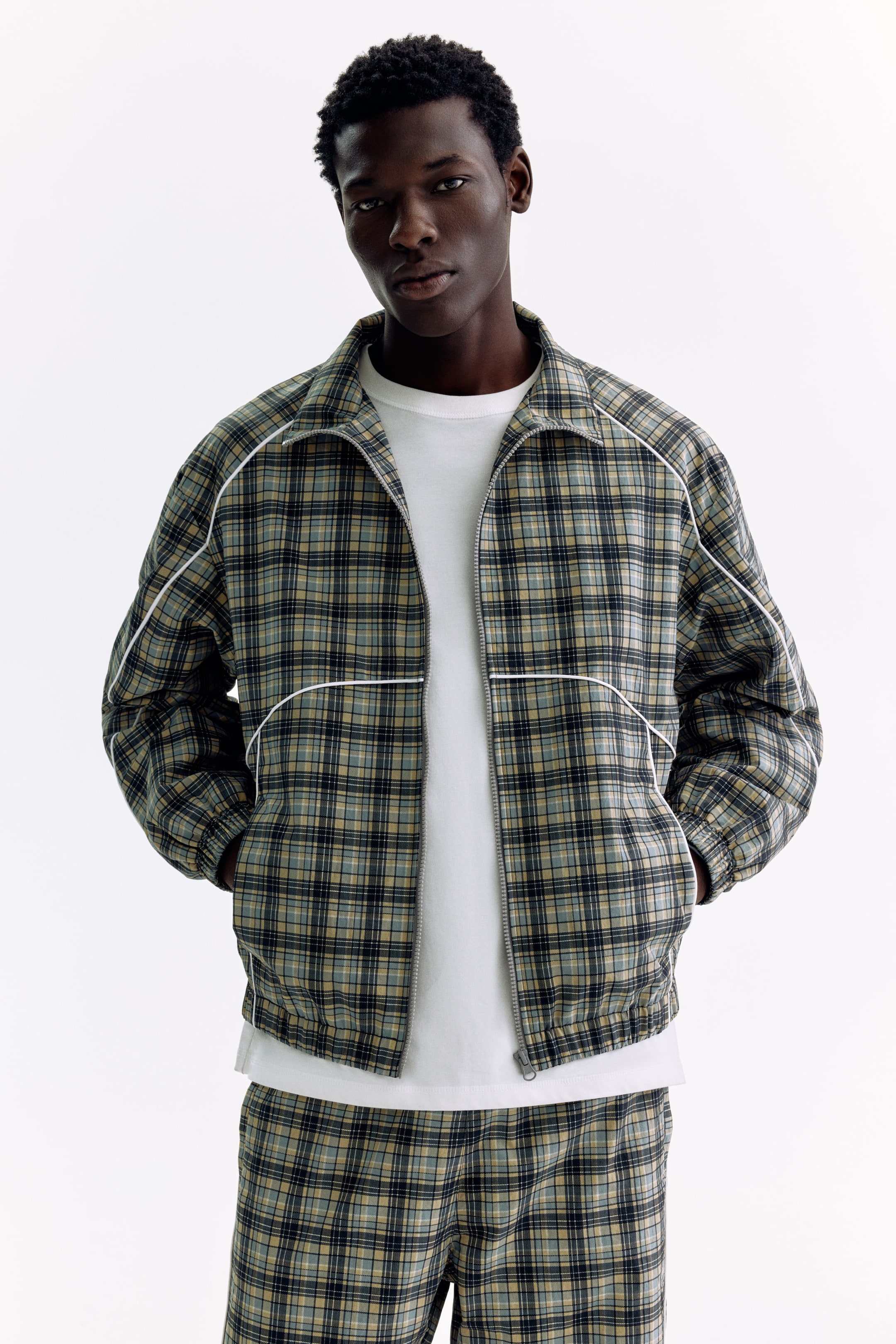 Nylon Track Jacket