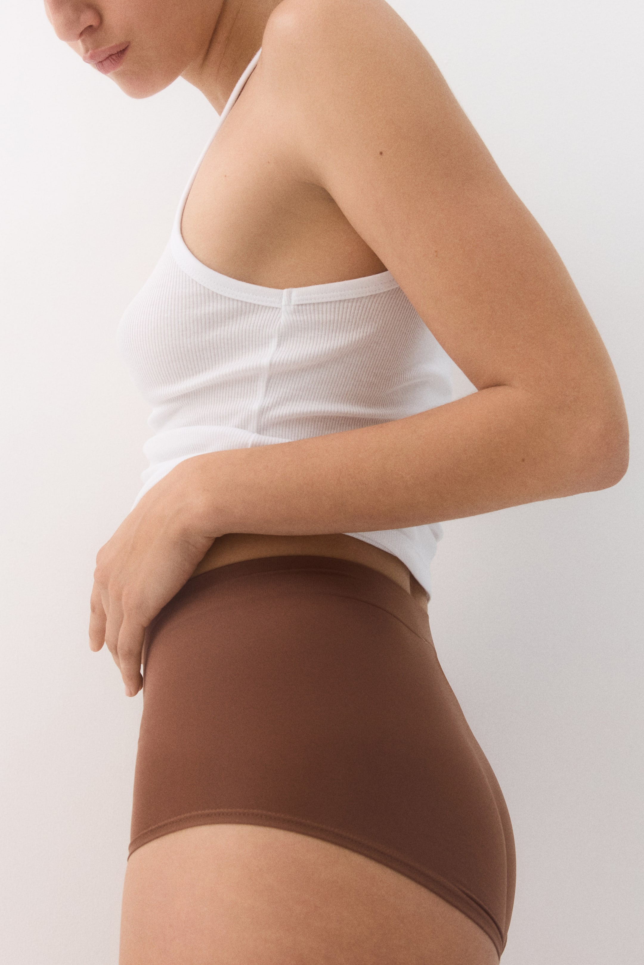 Culotte Shortie sans couture légèrement sculptante