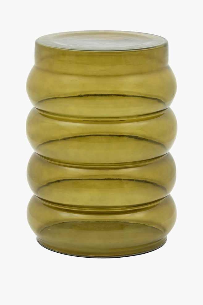 Glass Side Table - Forest - 1