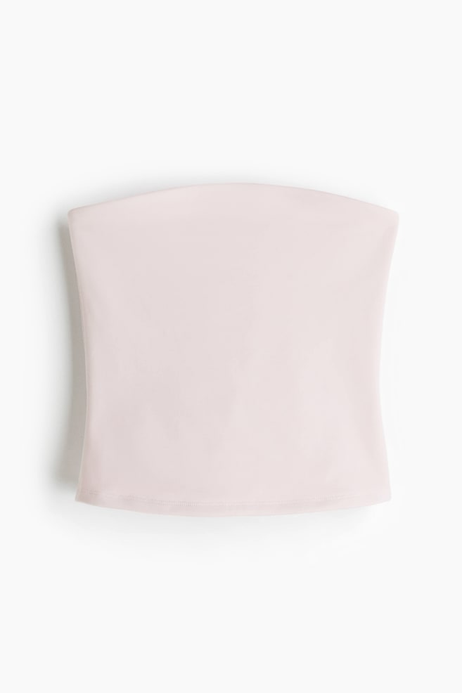 Sports tube top with SoftMove™ - Pink/Brown/Black - 1