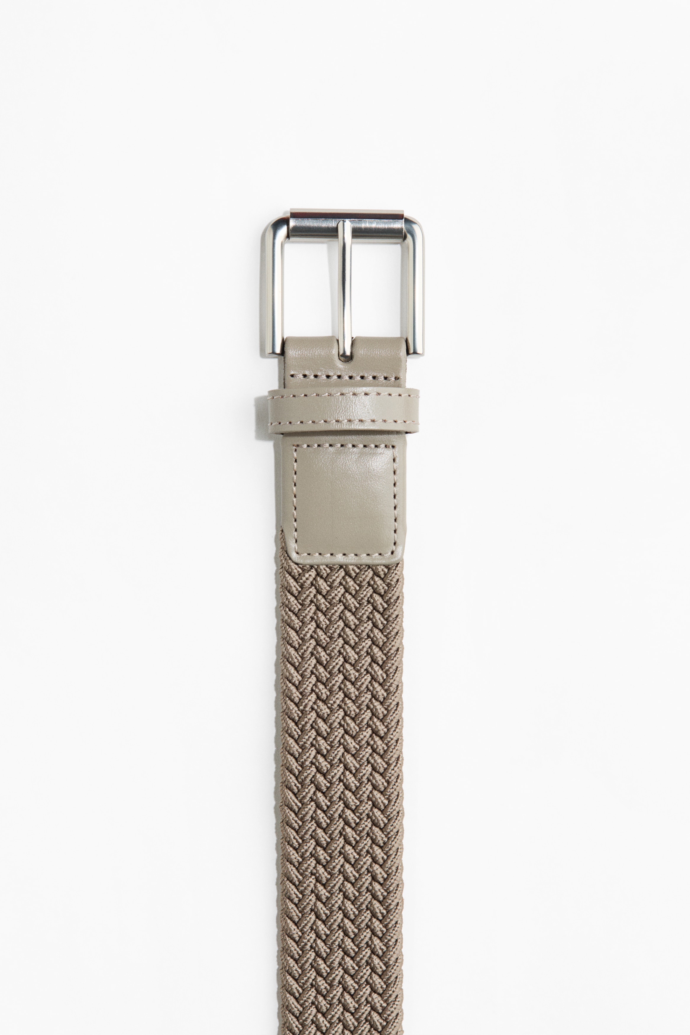 Elasticated fabric belt