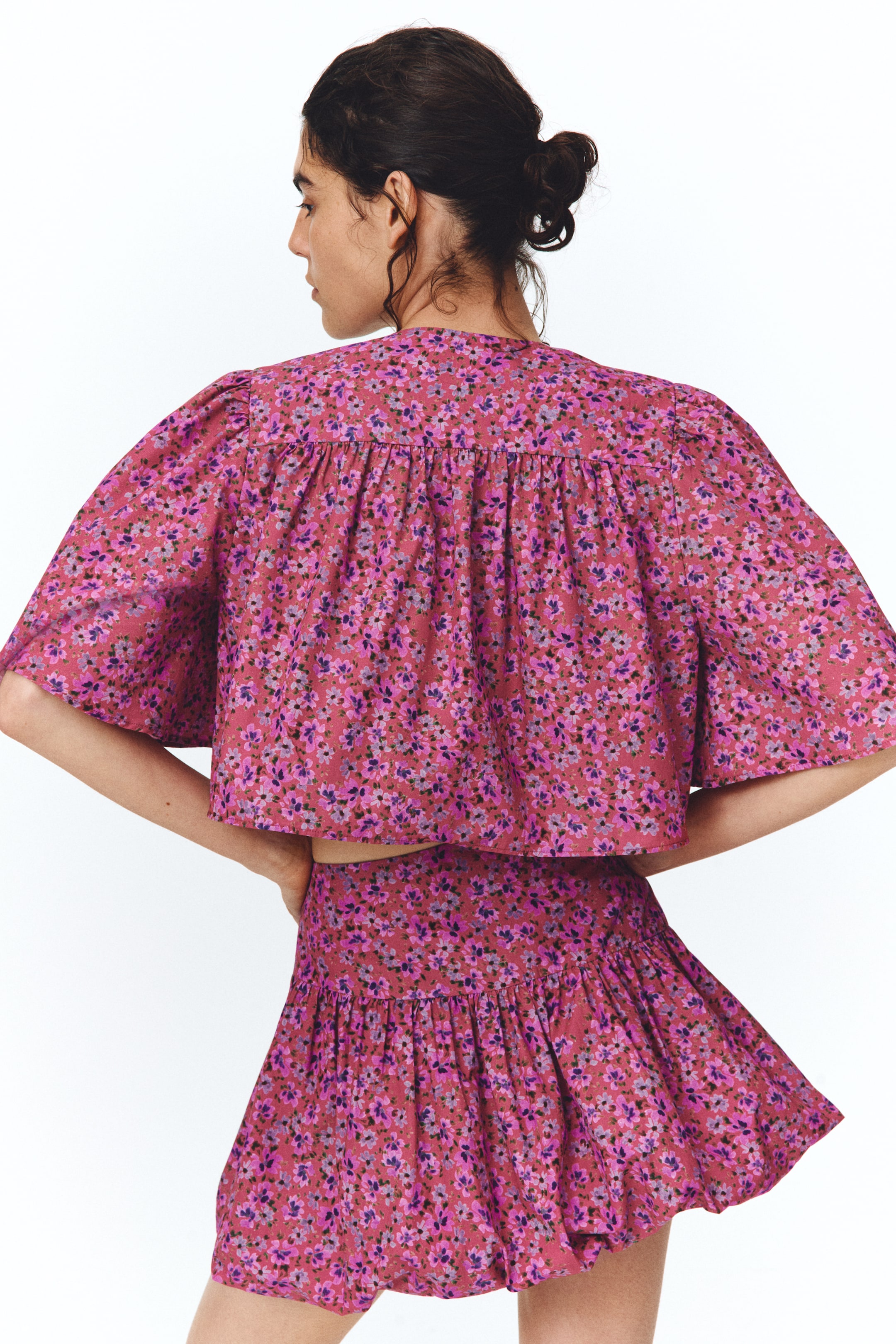 Short Cotton Blouse