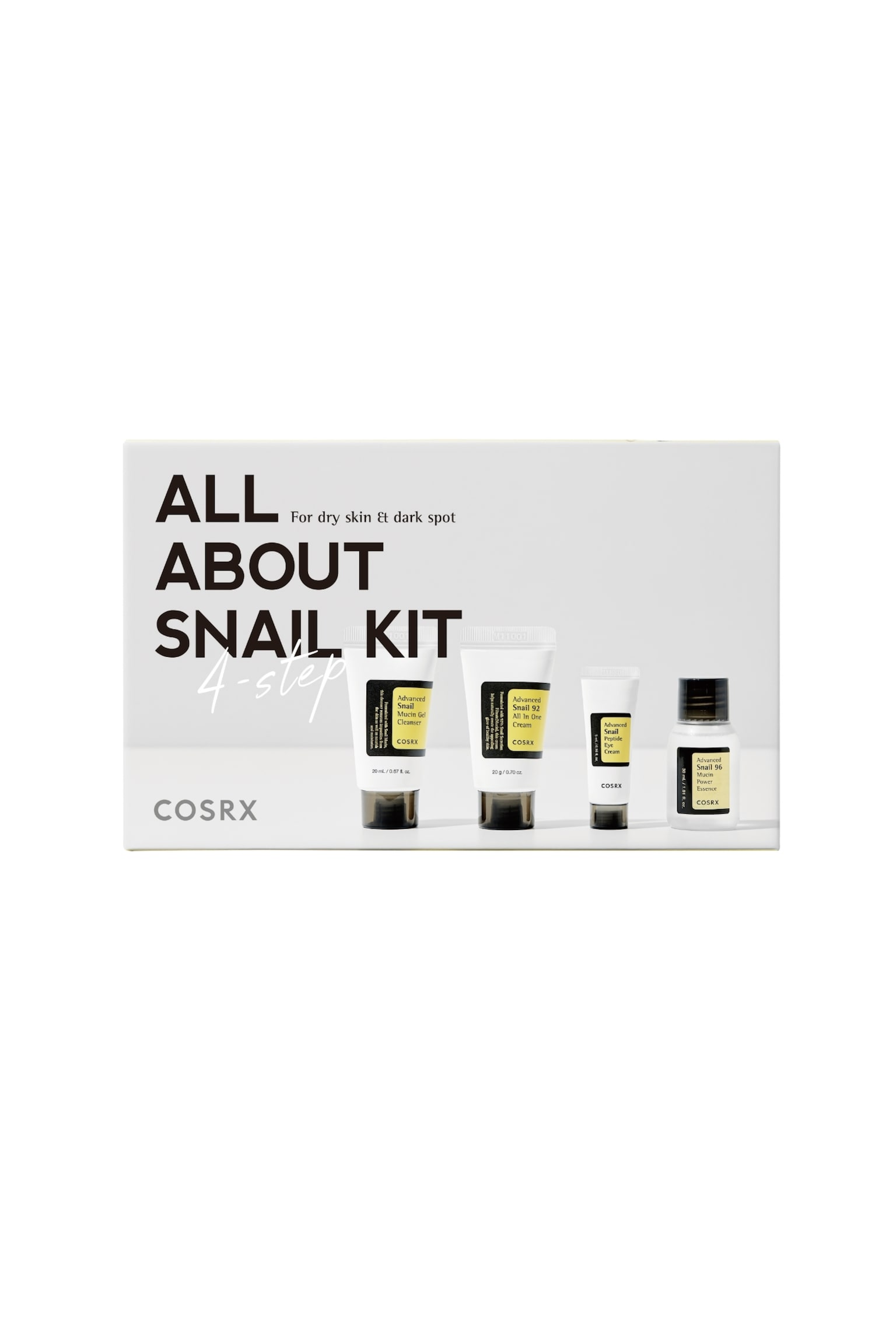 All About Snail Kit 4-step - Transparent - 1