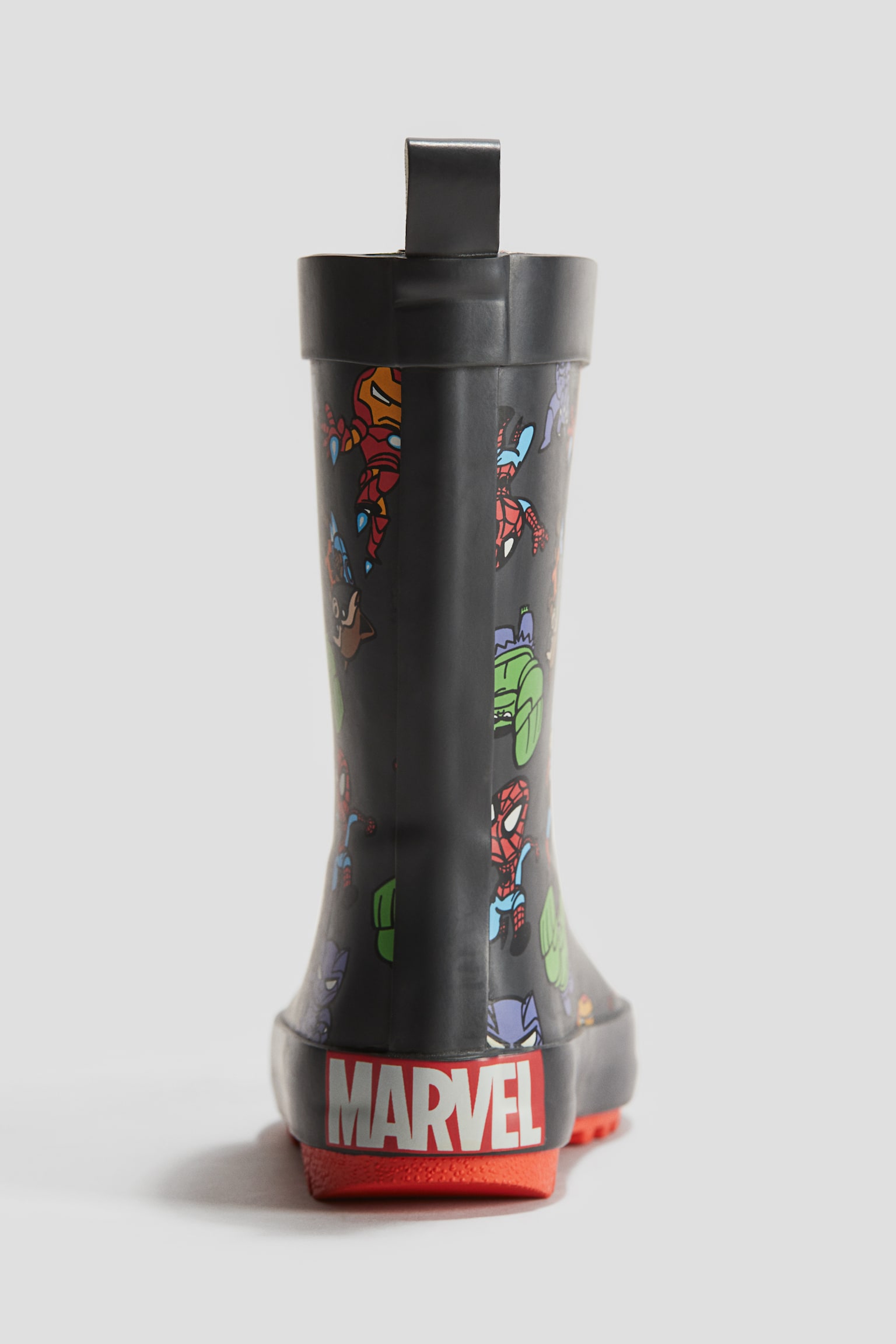 Printed wellingtons - Black/Marvel Comics - 2