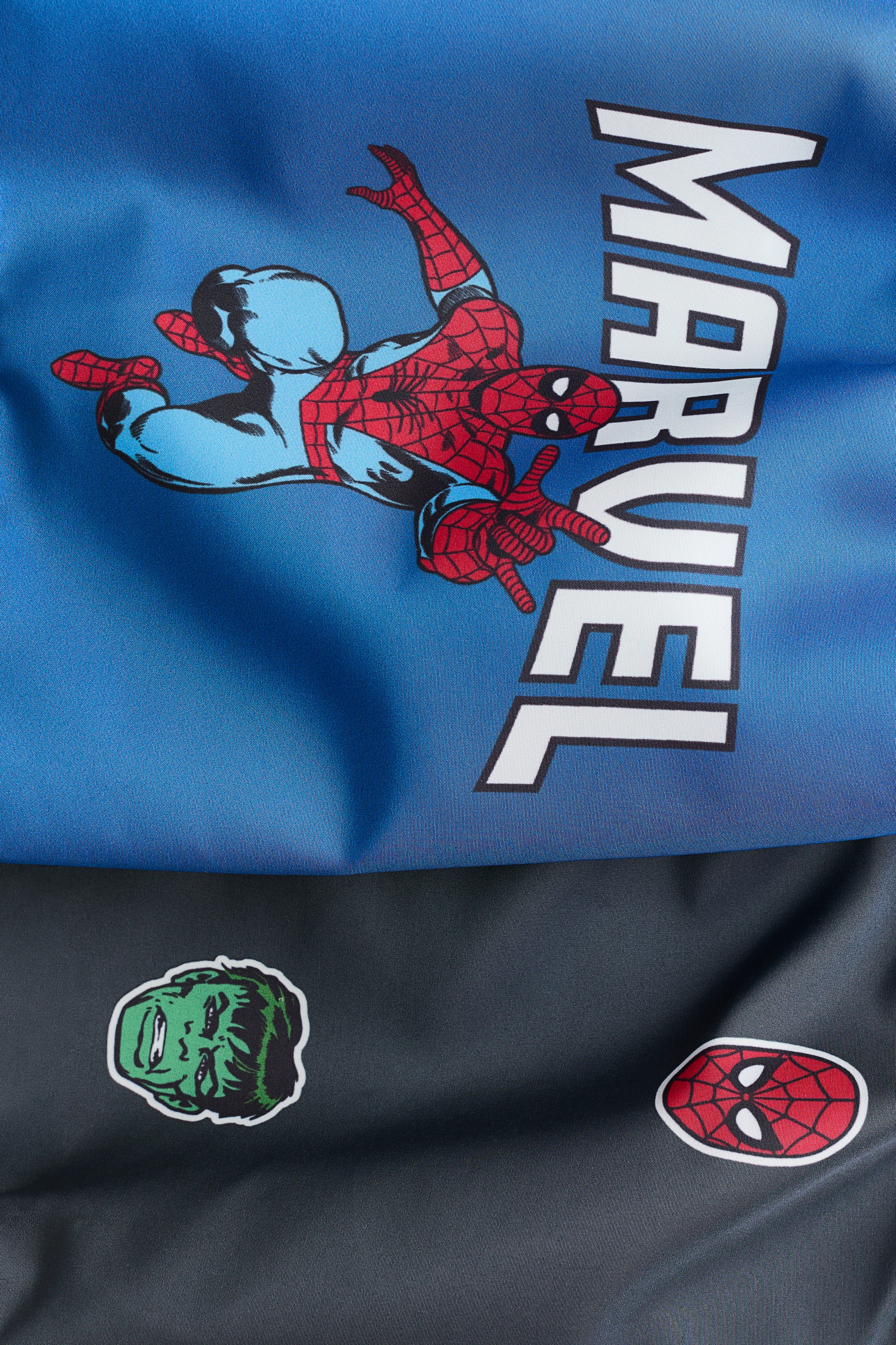 Spiderman con Zip Felpa Foderato IN Pile Costume Cappuccio Neonato Sz 3T O 4T eB