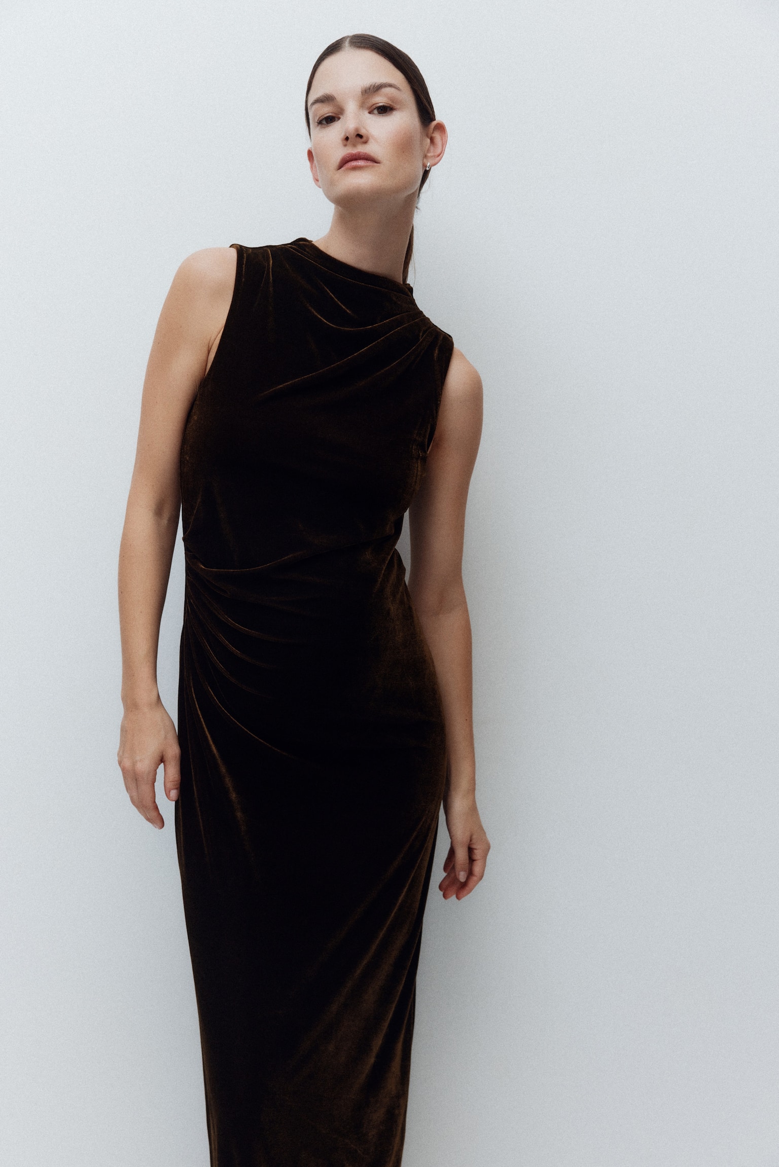 MAMA Sleeveless dress - Dark green/Black/Black/Glittery - 7