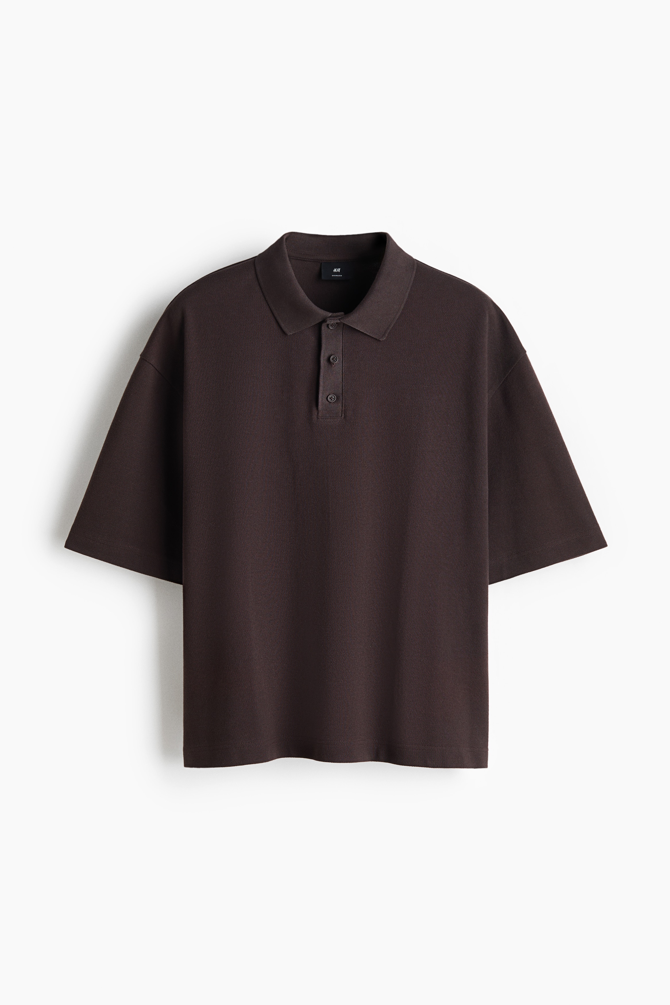 Oversized Fit Cotton polo shirtModello