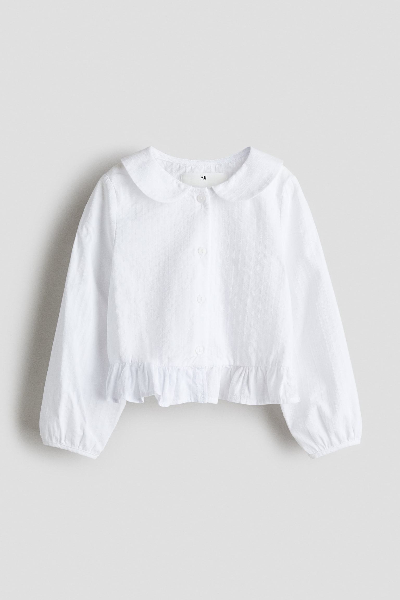Cotton blouse - White - 2