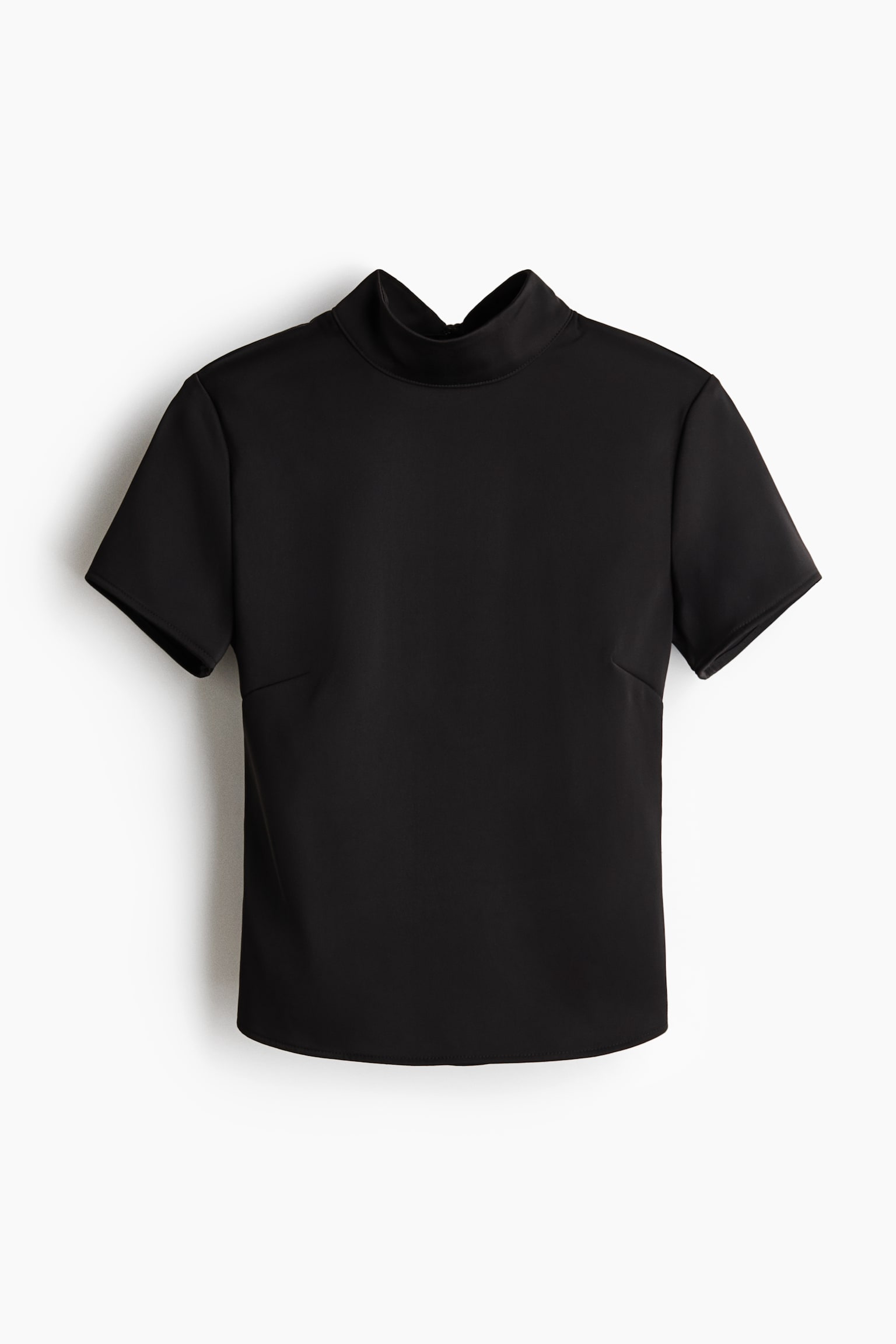 Open-back top - Black - 2