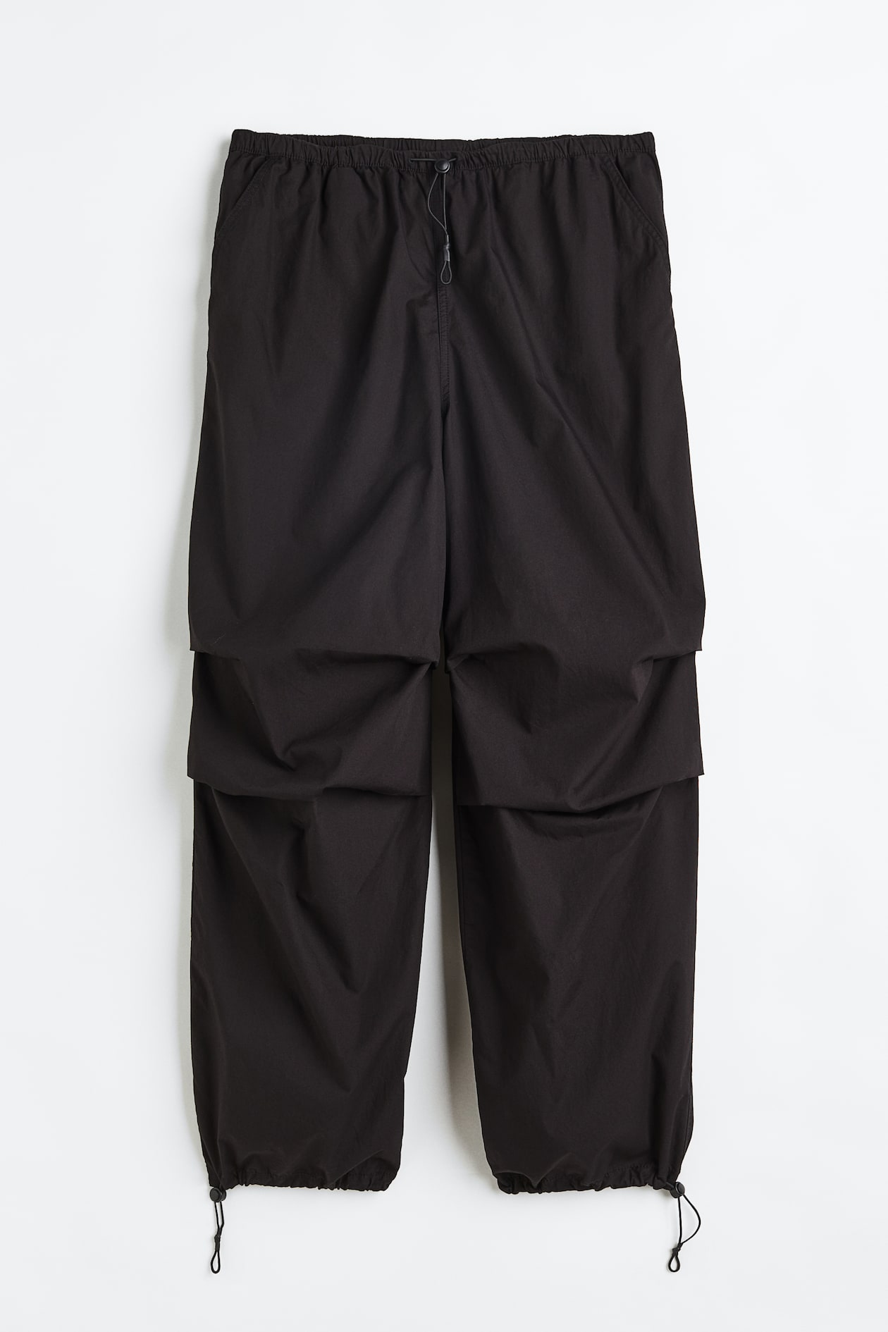 Parachute trousers Black Ladies H&M IN