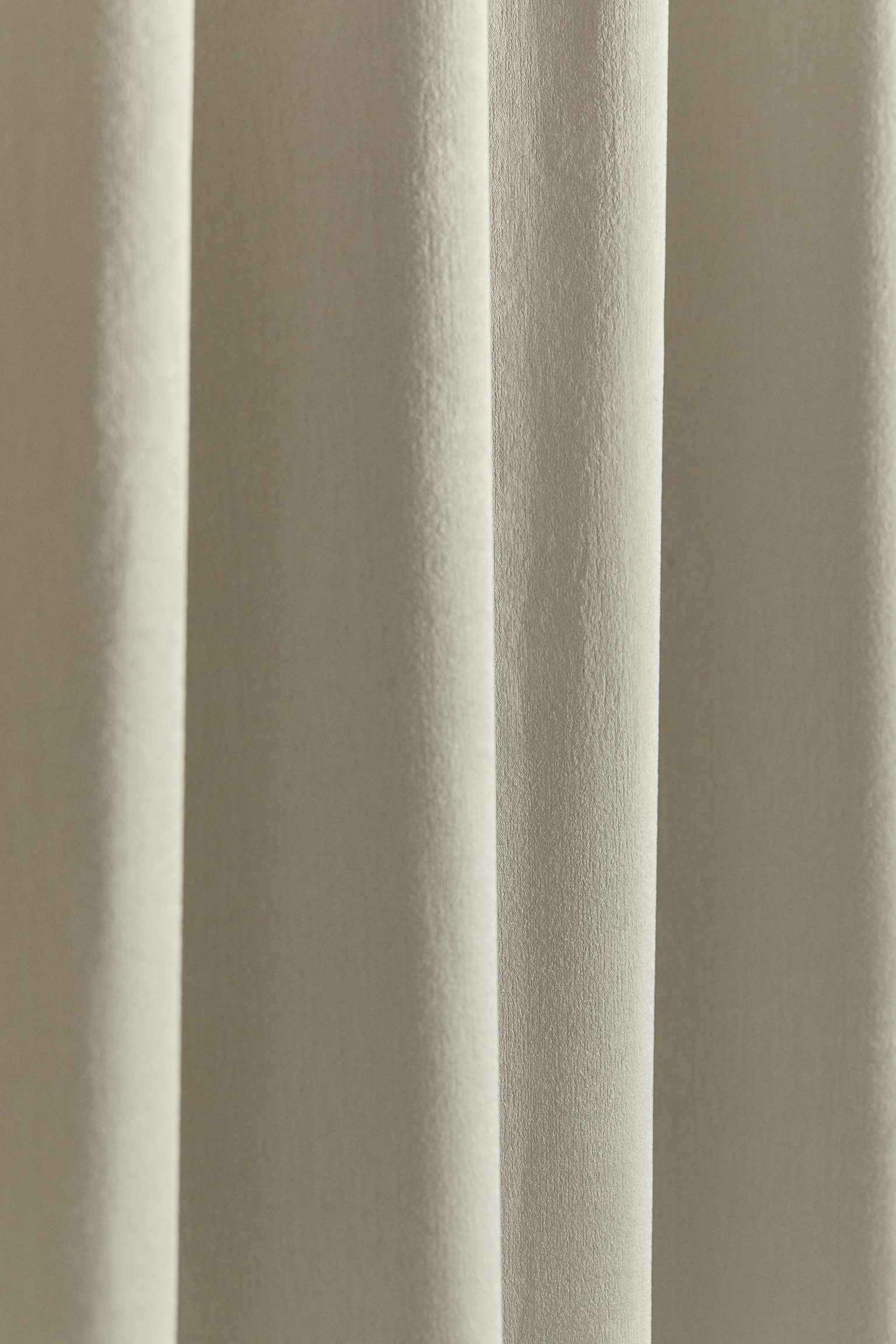 1-pack wide blackout curtain length - Beige - 5