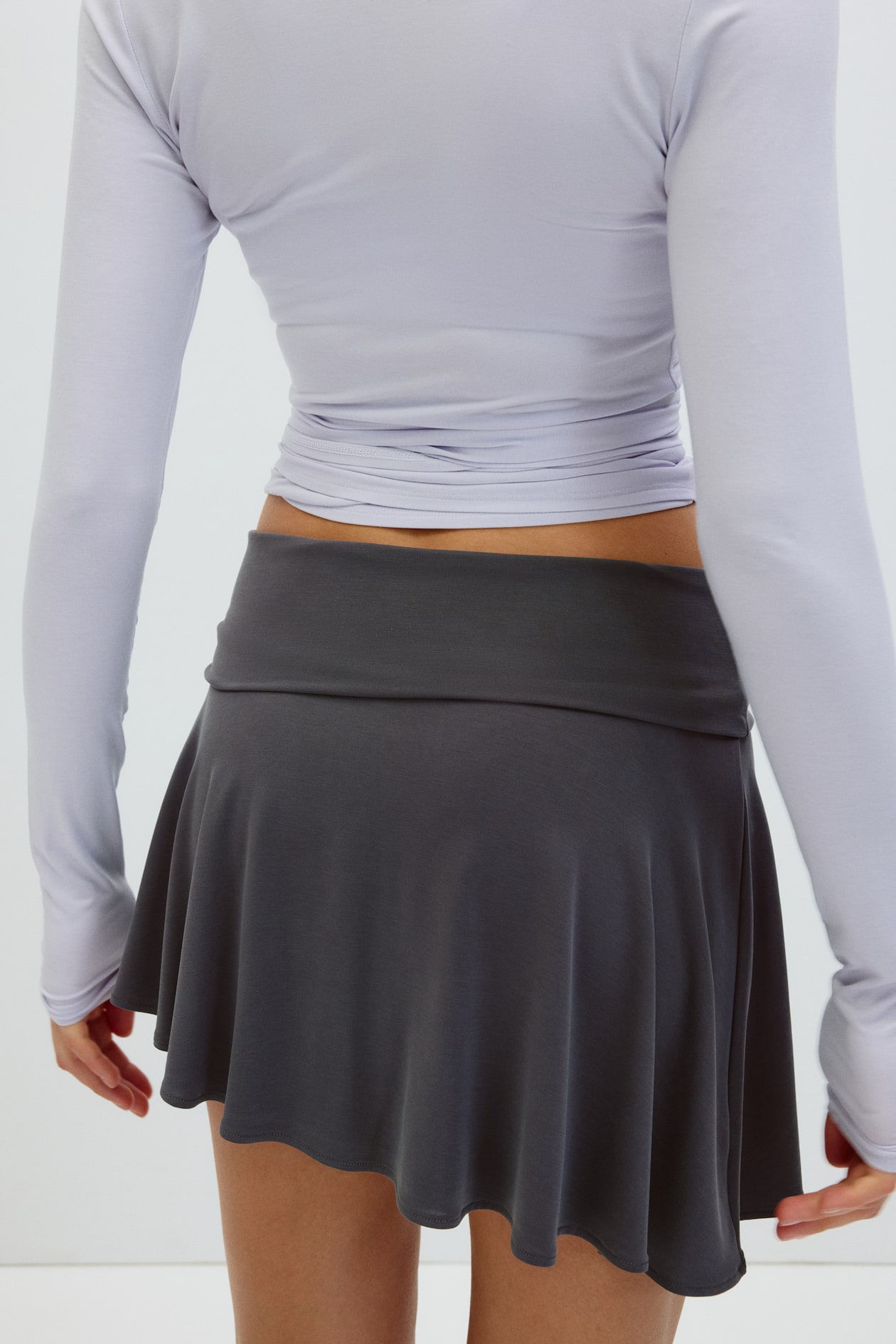 Asymmetric Yoga Skirt - image 2