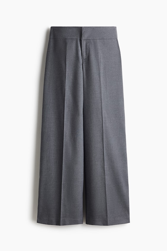 Pantaloni ampi eleganti · grigio mélange