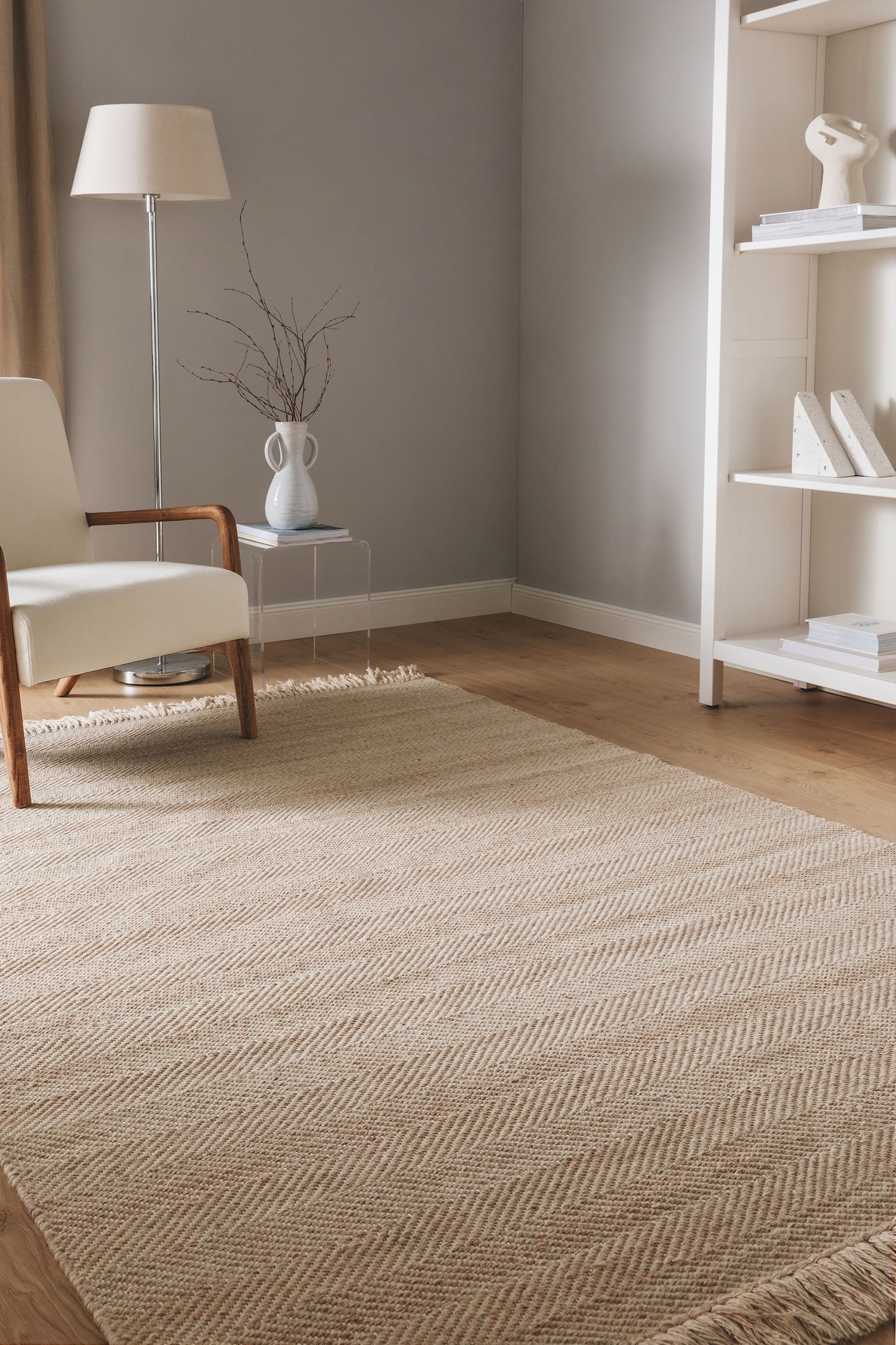 Tapis De Laine Lars - Beige/Crème - 2