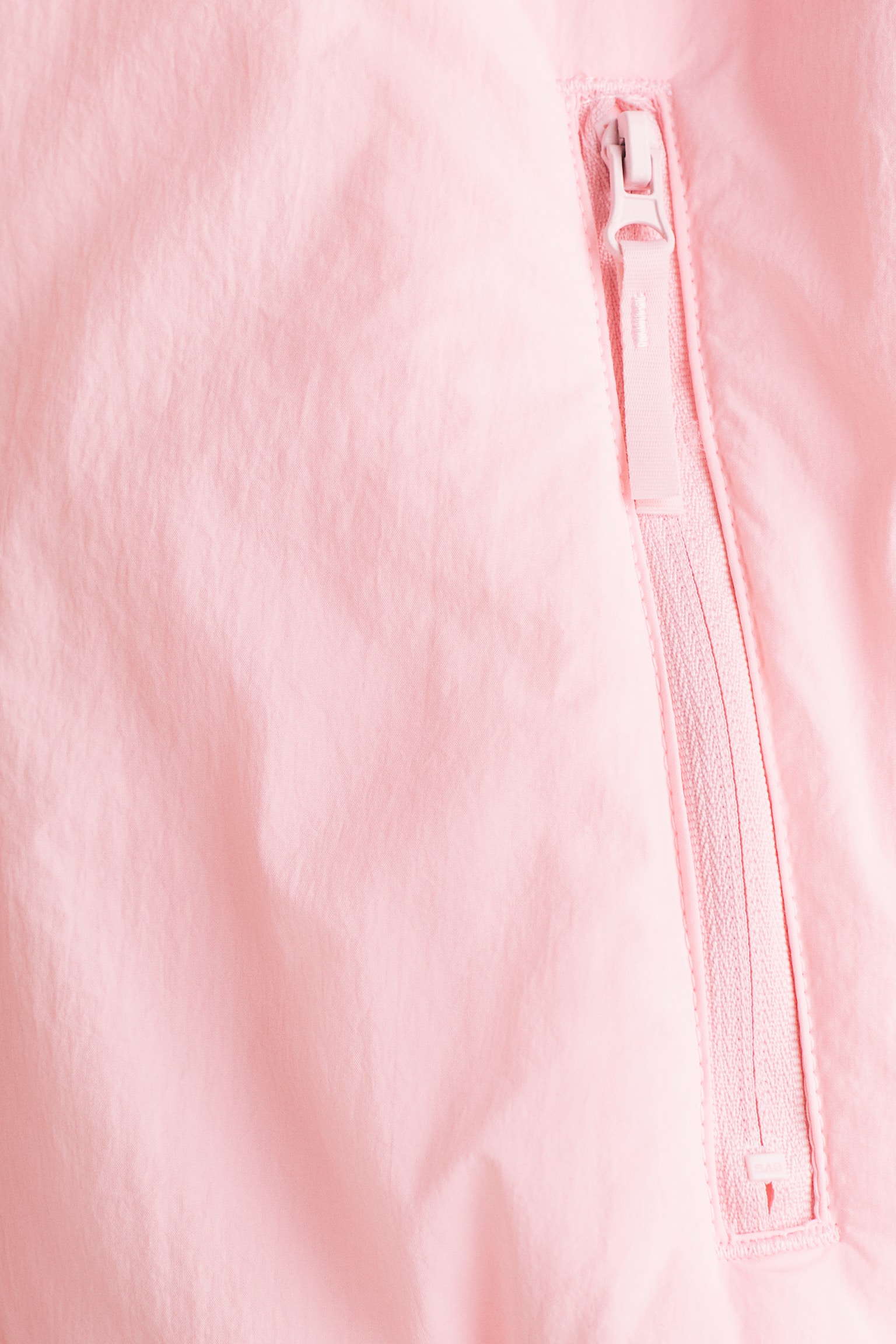 Vodoodpudivá sportovní bunda s vatováním - Světle růžová/Černá - 3