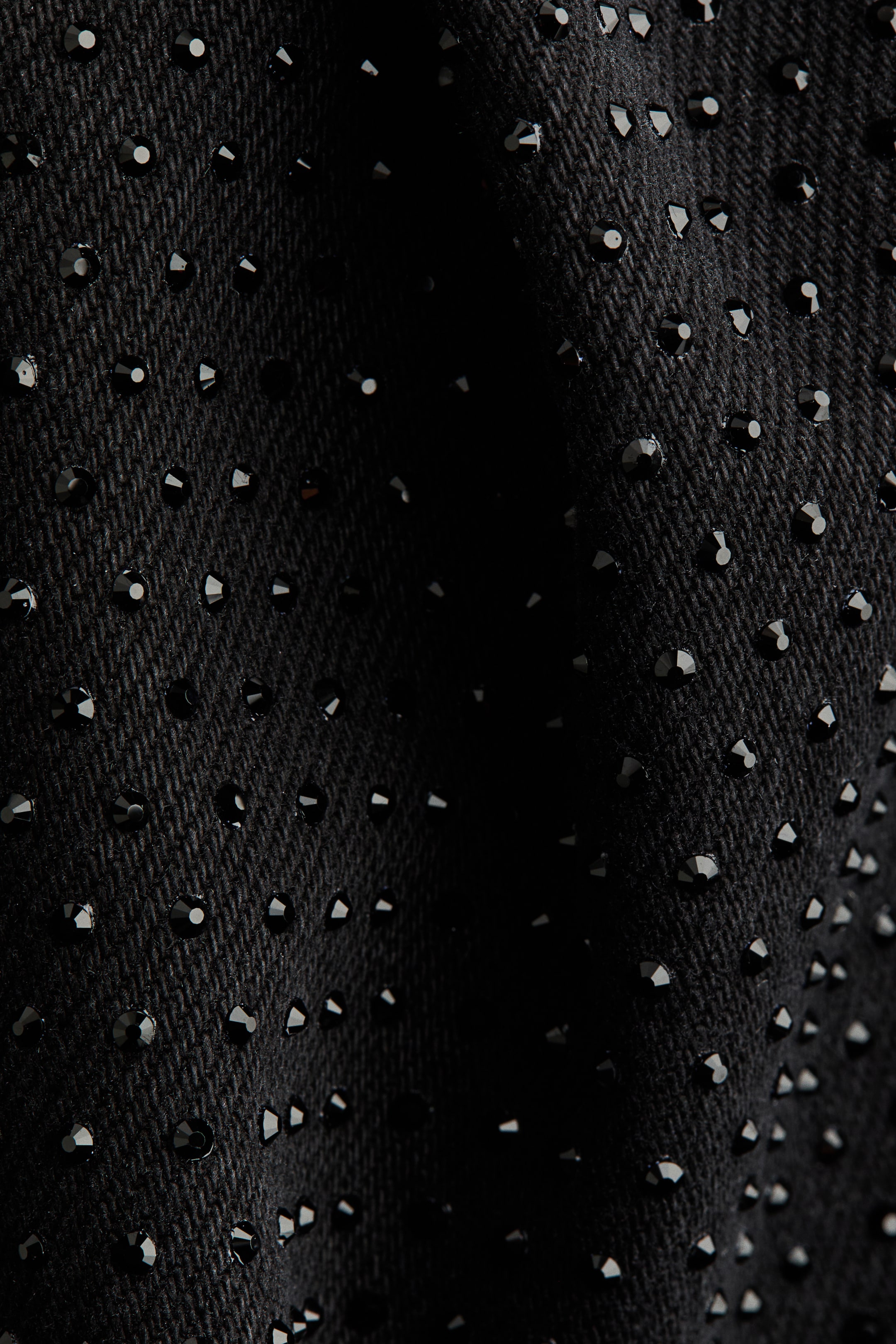 Embellished Barrel-Leg Jeans